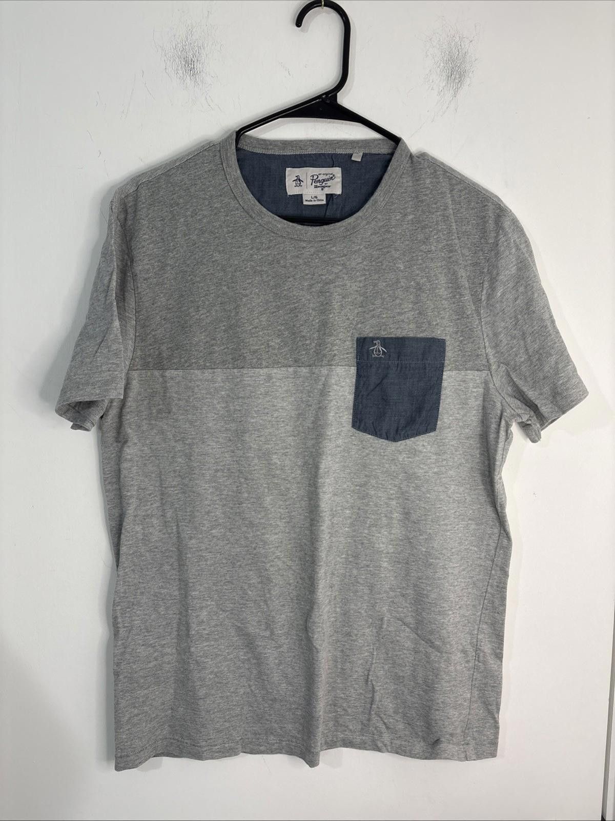 Original Penguin Original Penguin Short Sleeve Pocket Tee Shirt Large Cotton Size US L / EU 52-54 / 3 - 1 Thumbnail