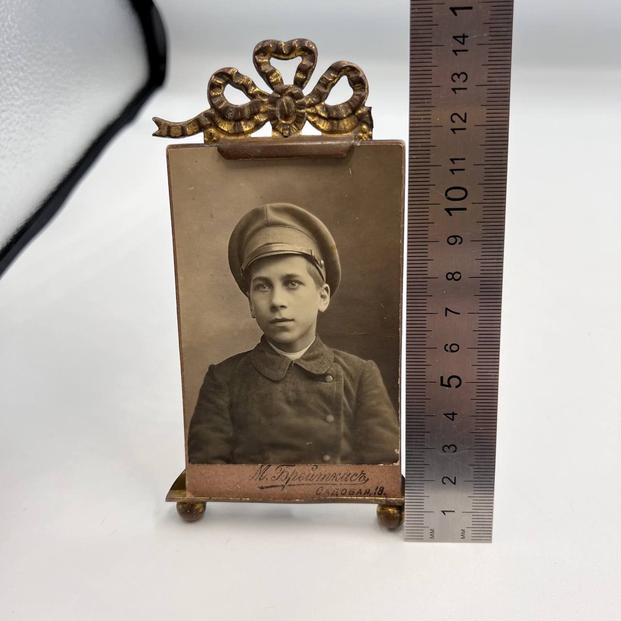 Other Antique Imperial Russian Photo Picture Frame Portrait Boy Size ONE SIZE - 5 Thumbnail