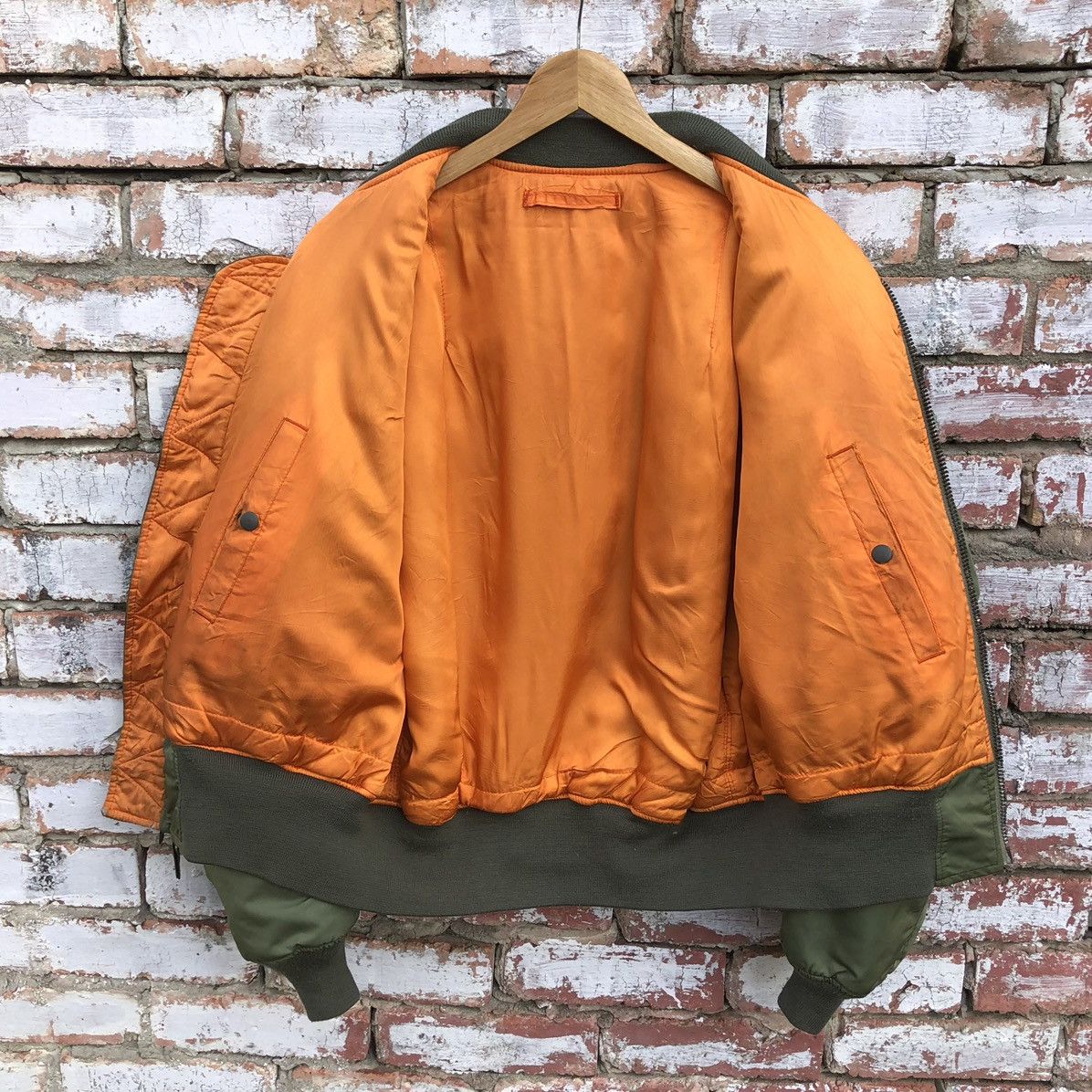Avirex VTG AVIREX Flyer’s Man Intermediate Ma-1(USAF) Bomber Jacket Size US M / EU 48-50 / 2 - 3 Thumbnail