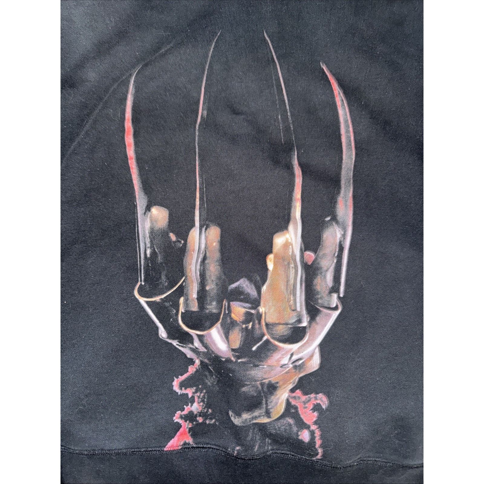 Band Tees × Vintage Freddy Krueger Nightmare On Elm Street Full Zip 23x26 XL Size US XL / EU 56 / 4 - 7 Thumbnail
