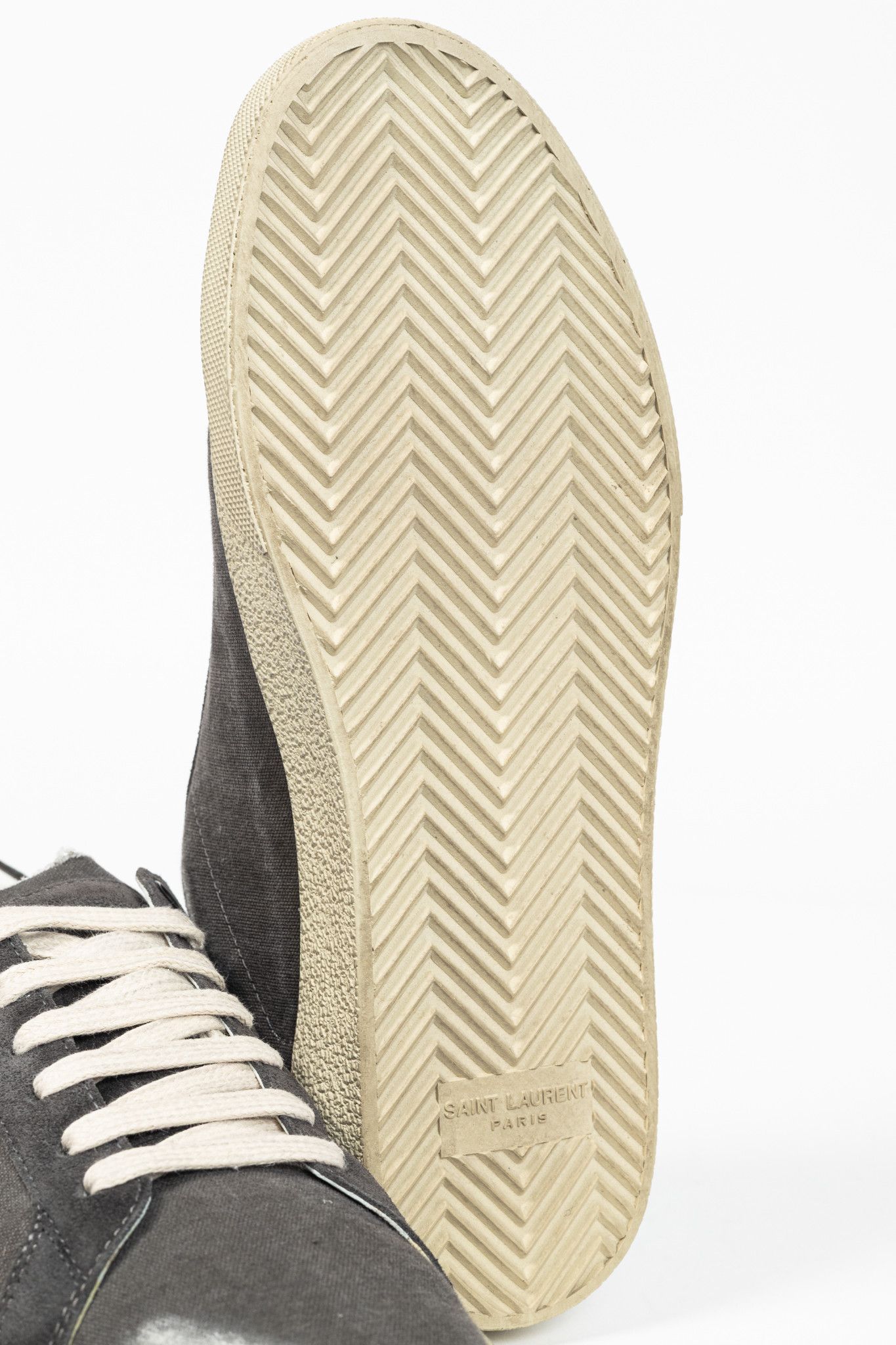 Saint Laurent Paris Saint Laurent Court Classic SL/06 Distressed Sneakers Size US 6 / EU 39 - 5 Thumbnail