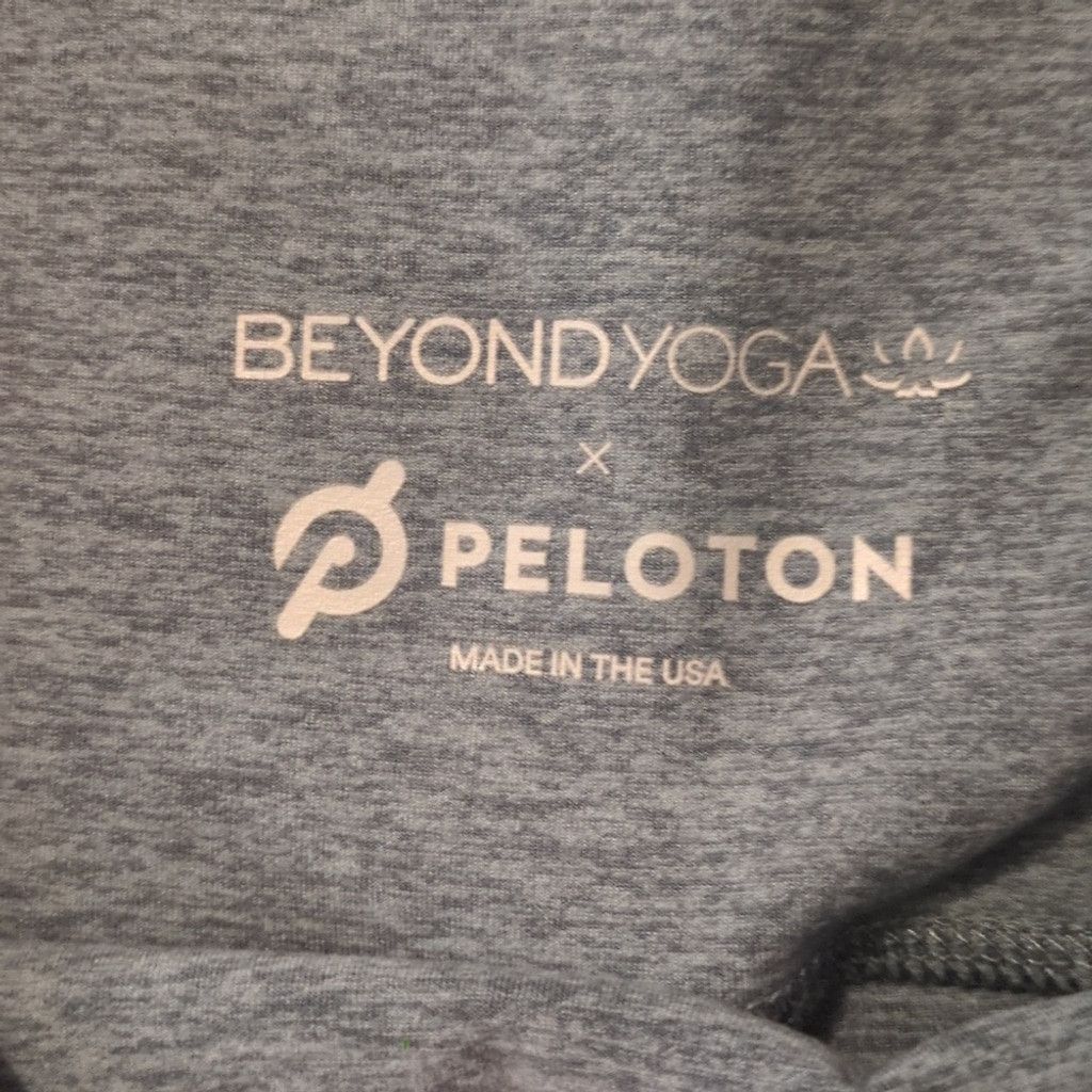 Beyond Yoga Beyond yoga x peloton caught in the midi leggings size large Size 25" / US 0 / IT 36 - 3 Thumbnail