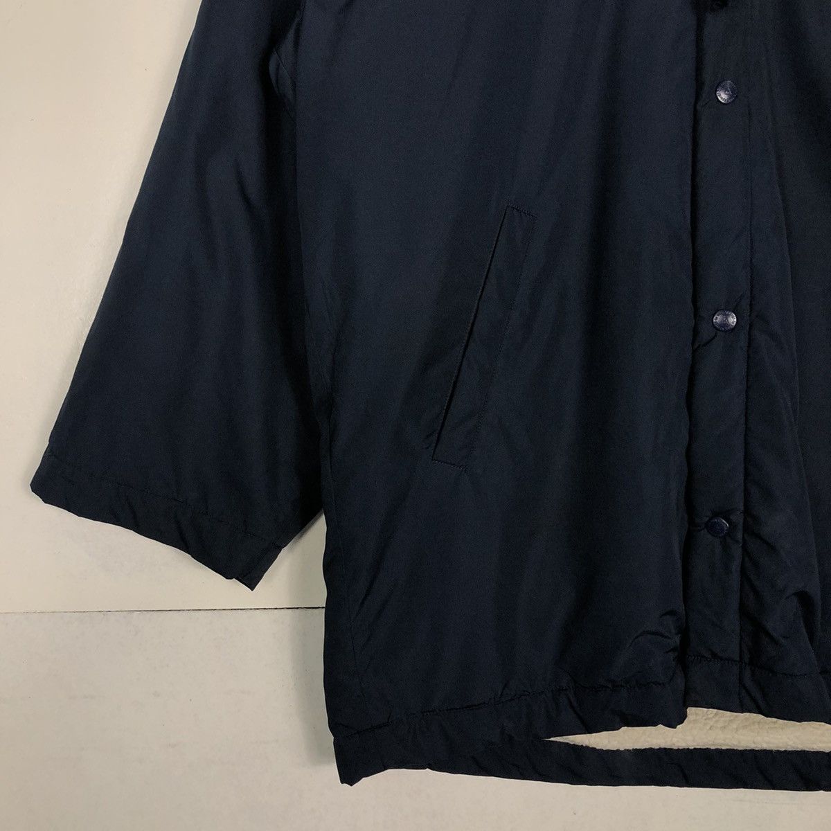 Japanese Brand 🔥Vtg Long Jacket Le Coq Sportif Big Logo Coach Jacket Size US L / EU 52-54 / 3 - 3 Thumbnail