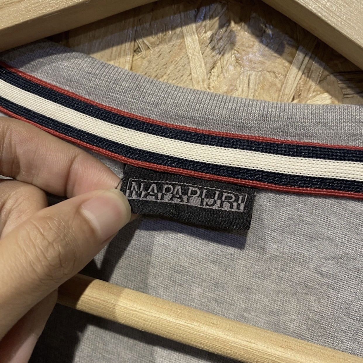 Napapijri Vintage Napapijri Alpine Sky Patrol T-Shirt Grey L Size US L / EU 52-54 / 3 - 4 Thumbnail