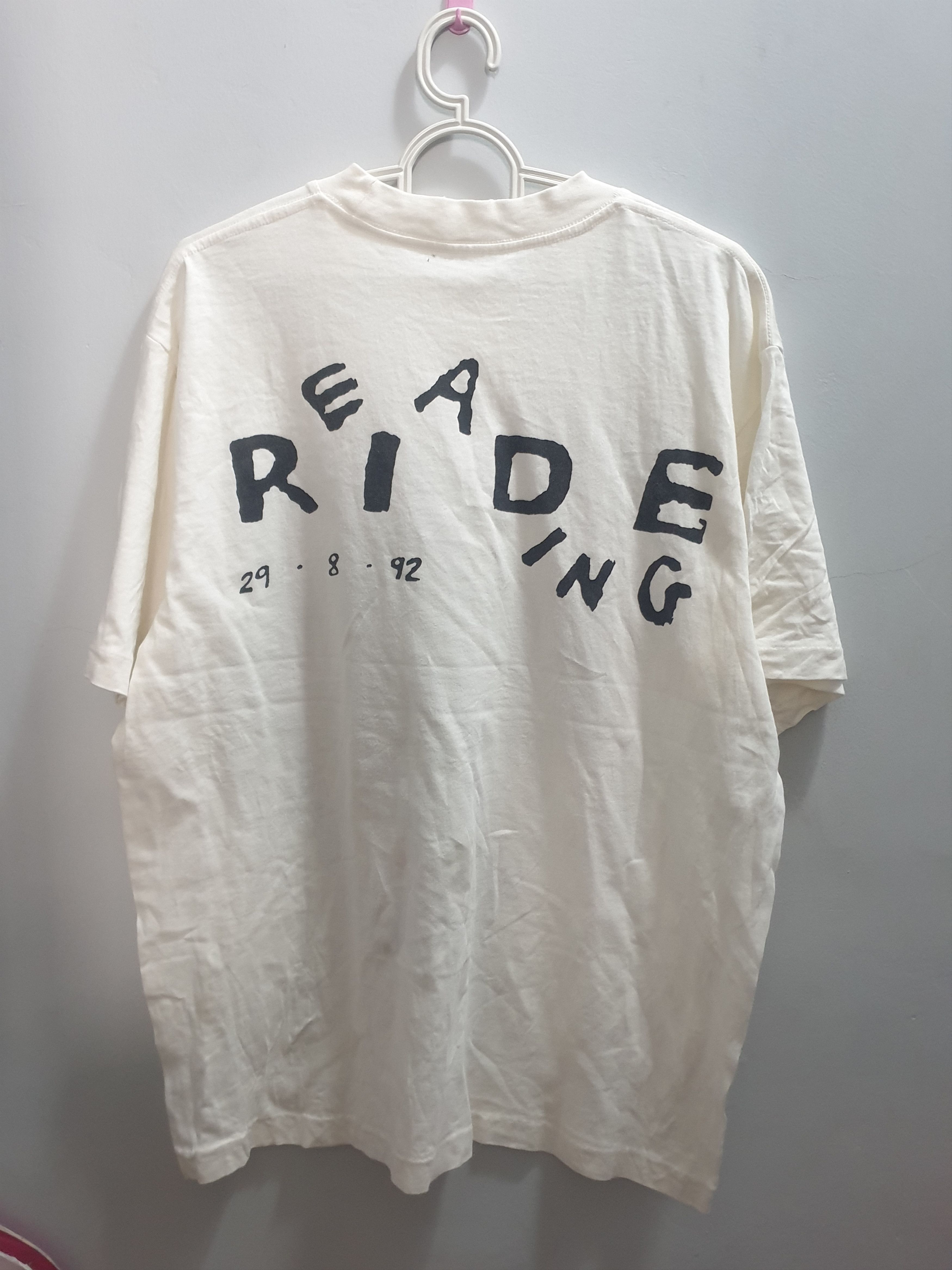 Band Tees Vintage Ride Reading Festival 1992 Tees Size US XL / EU 56 / 4 - 2 Thumbnail