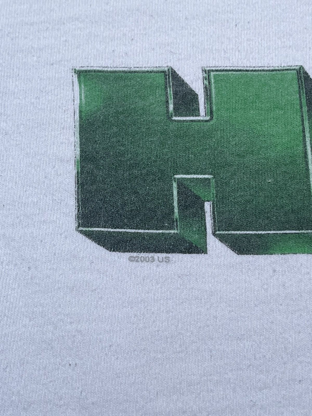 Marvel Comics × Vintage Vintage 2002 Hulk Movie Promo Tee Size US XL / EU 56 / 4 - 3 Thumbnail