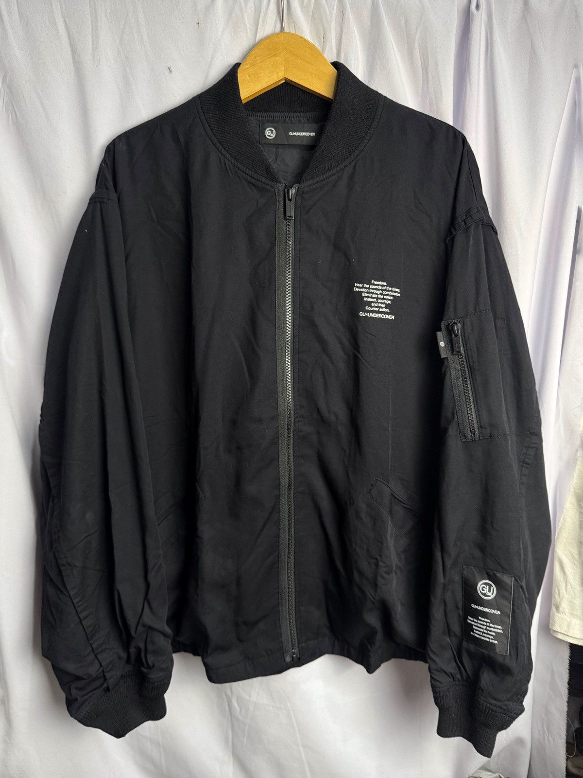 Japanese Brand × Jun Takahashi × Undercover Undercover Bomber Jacket Disney GU Size US L / EU 52-54 / 3 - 2 Thumbnail