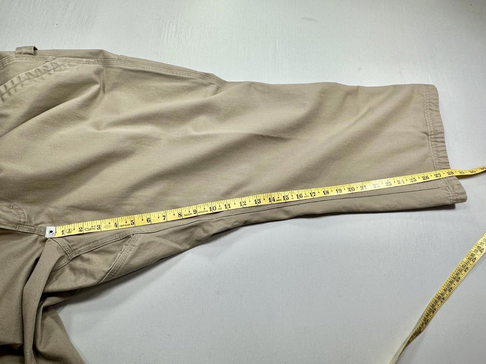 Duluth Trading Company Duluth Trading Straight Leg Flat Front Chinos Brown XL 46/28 Size US 36 / EU 52 - 5 Thumbnail