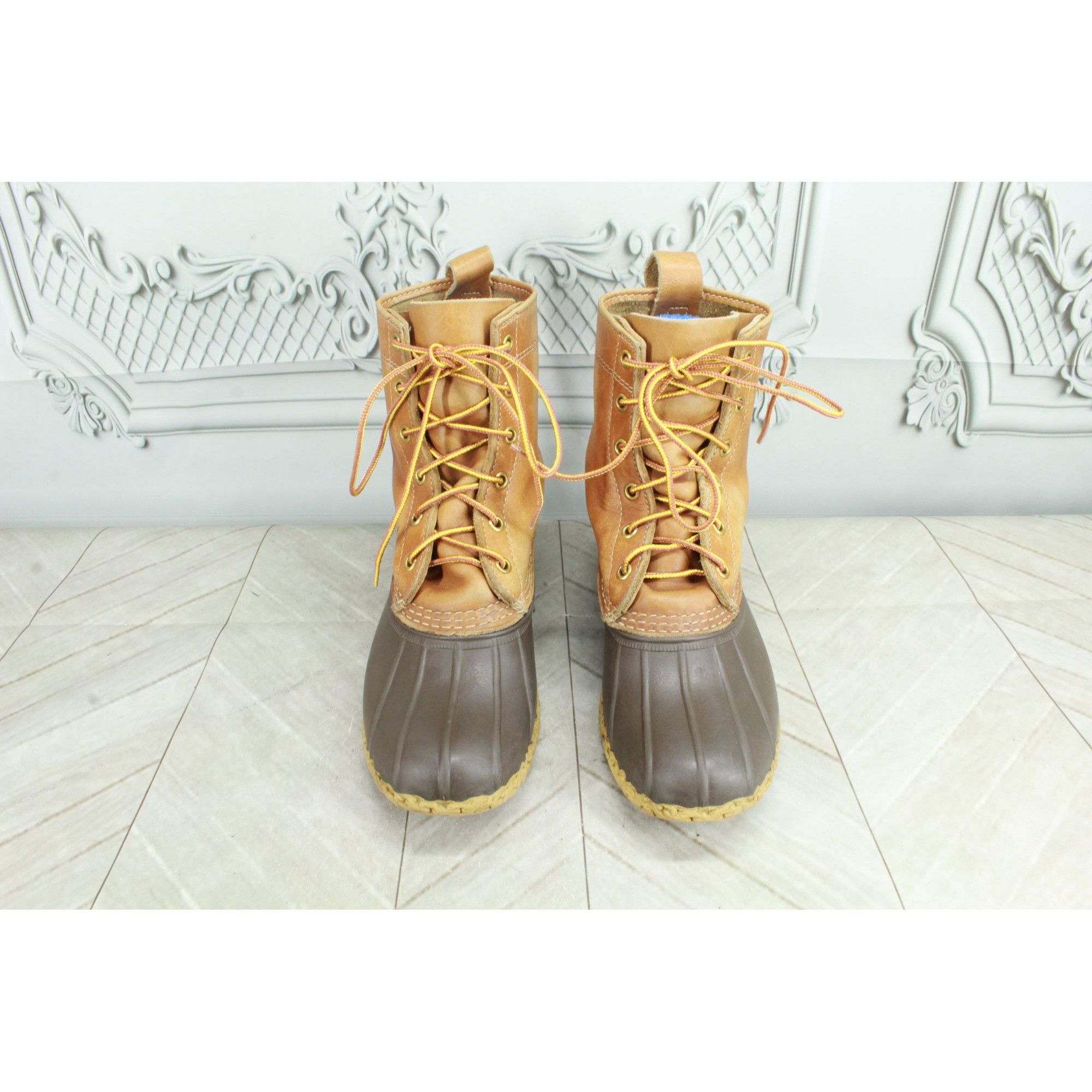 LL Bean Women's Unlined Waterproof Ankle Duck Boots