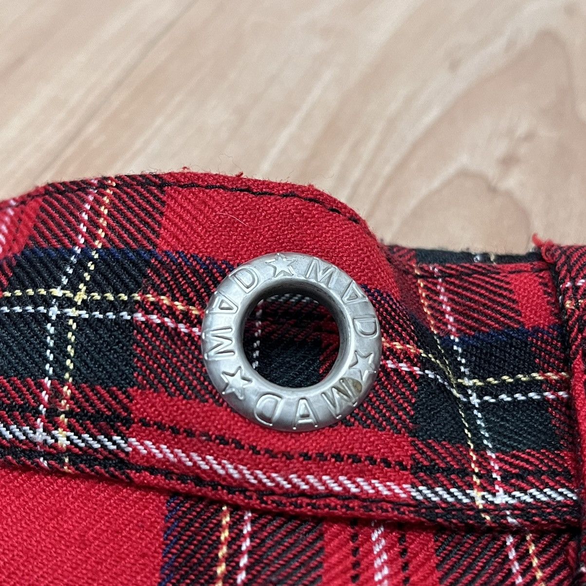 Japanese Brand × Seditionaries Bondage Mad Punk Tartan Pants Seditionaries Multi Zipper Size US 32 / EU 48 - 10 Thumbnail