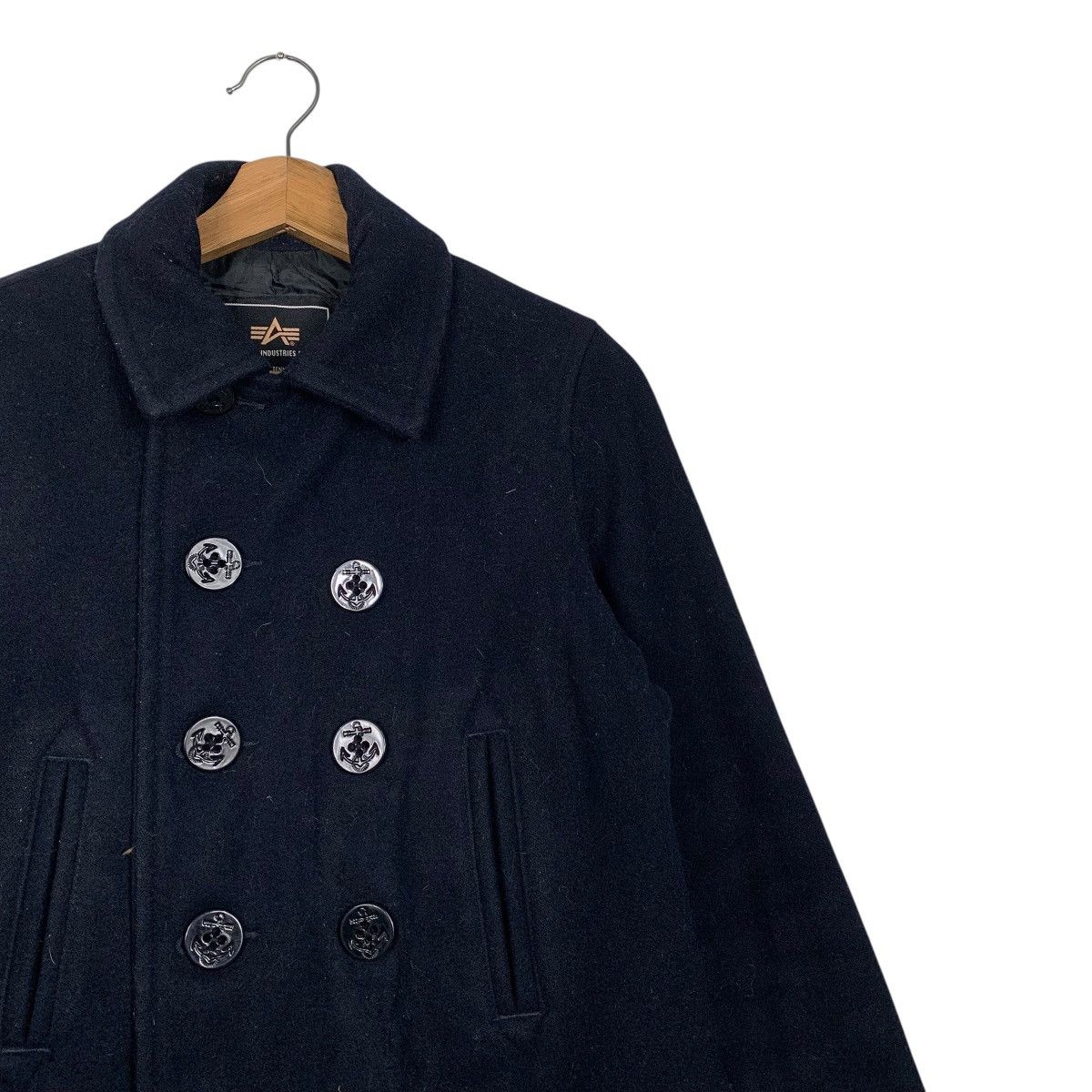 Alpha Industries Alpha Industries Double Breasted Coat Size US S / EU 44-46 / 1 - 5 Thumbnail