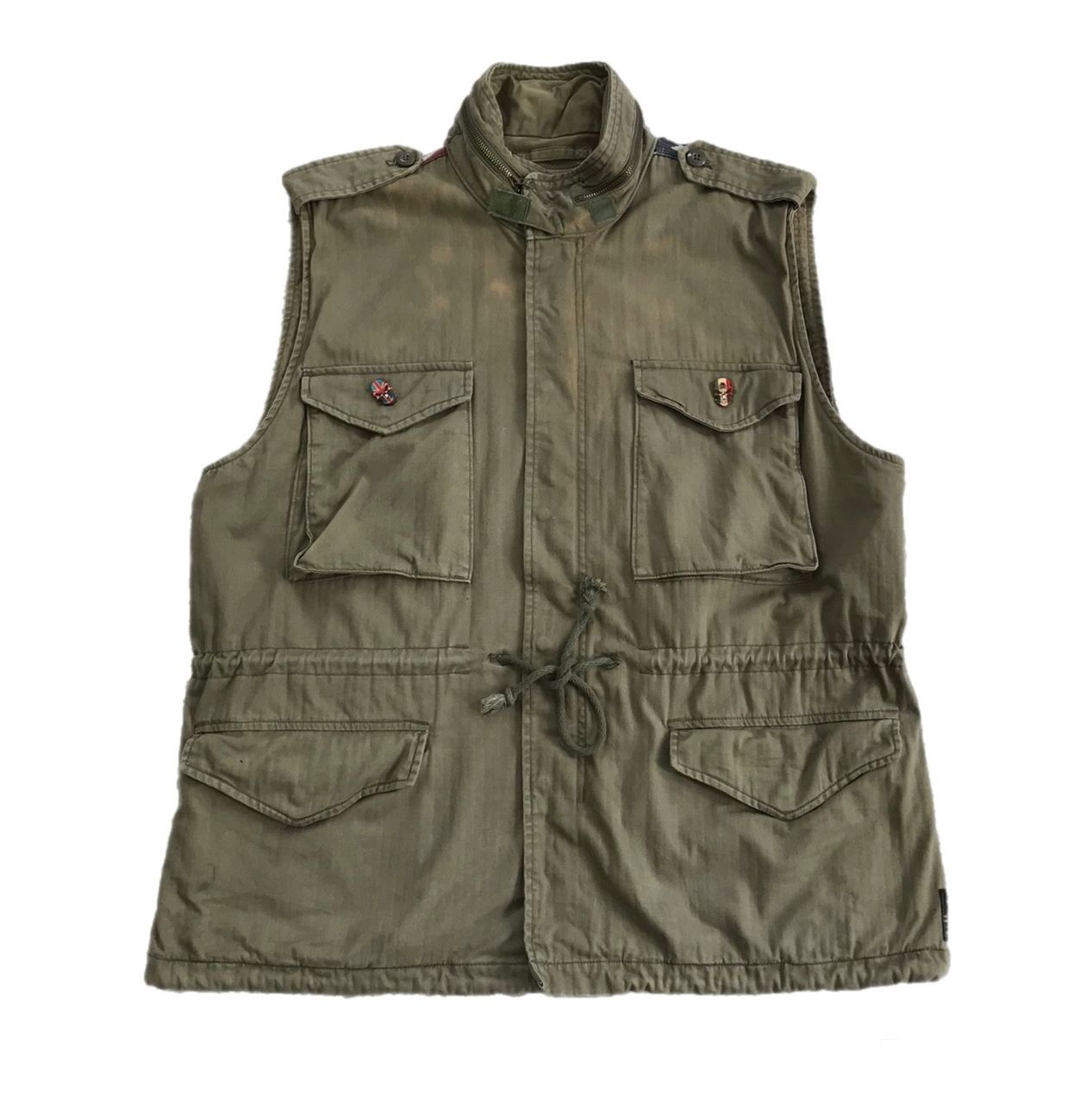 Denim & Supply Ralph Lauren Vintage Denim & Supply Ralph Lauren Military Vest Talon Zip Size US XXL / EU 58 / 5 - 2 Thumbnail