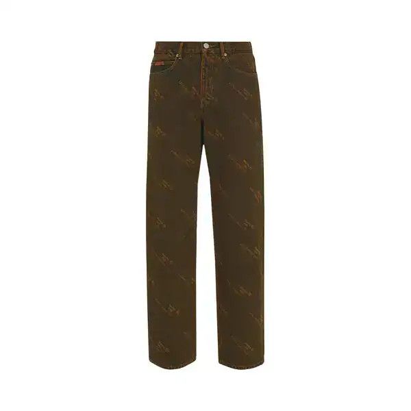 Martine Rose o1mle0226 Relaxed Fit Jeans in orange Size US 36 / EU 52 - 1 Preview