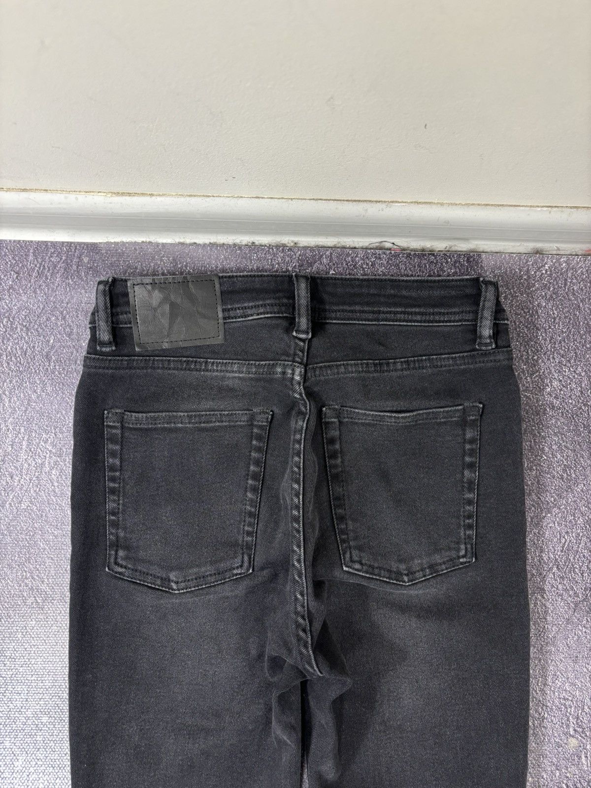 Acne Studios Acne Studios Bla Konst Peg Used Black Women’s Skinny Jeans Size 26" / US 2 / IT 38 - 14 Thumbnail