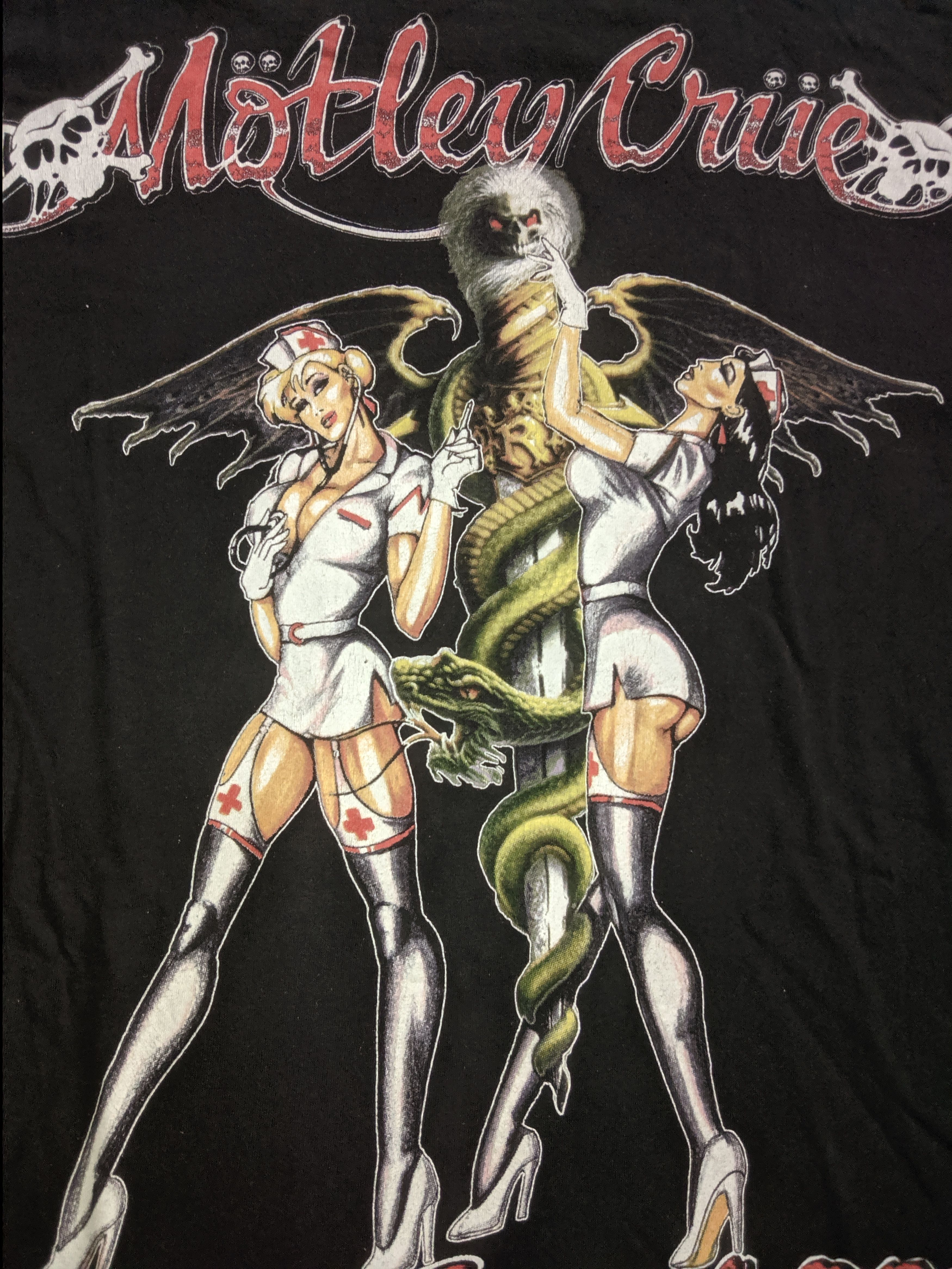 Band Tees Motley Crue , Guns n Roses Size US XL / EU 56 / 4 - 2 Thumbnail