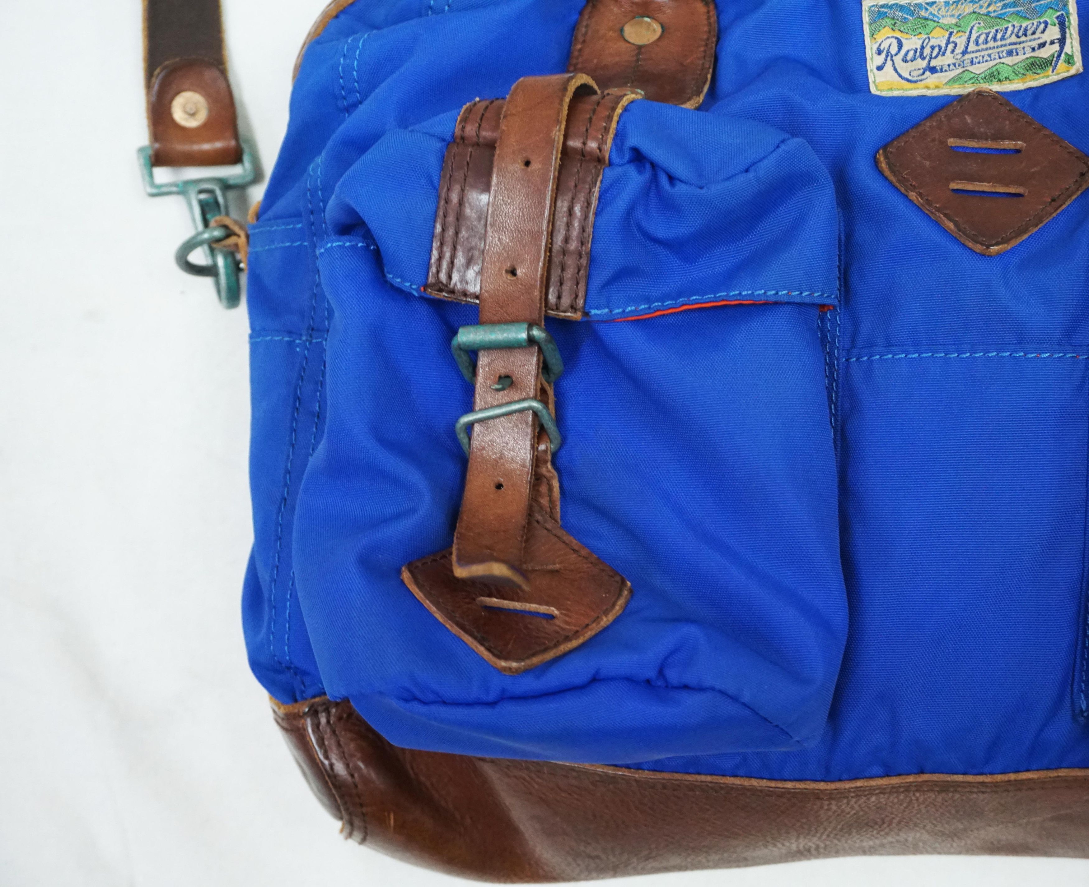Designer × Polo Ralph Lauren Polo Ralph Lauren Purple Label Men's Leather bag Size ONE SIZE - 3 Thumbnail