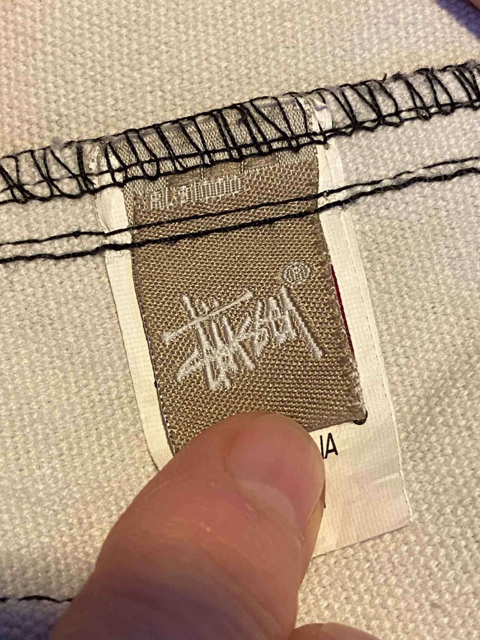 Stussy Stussy Vintage Denim Jacket "Live Wild, Die Free" Rare Small Size US S / EU 44-46 / 1 - 6 Thumbnail