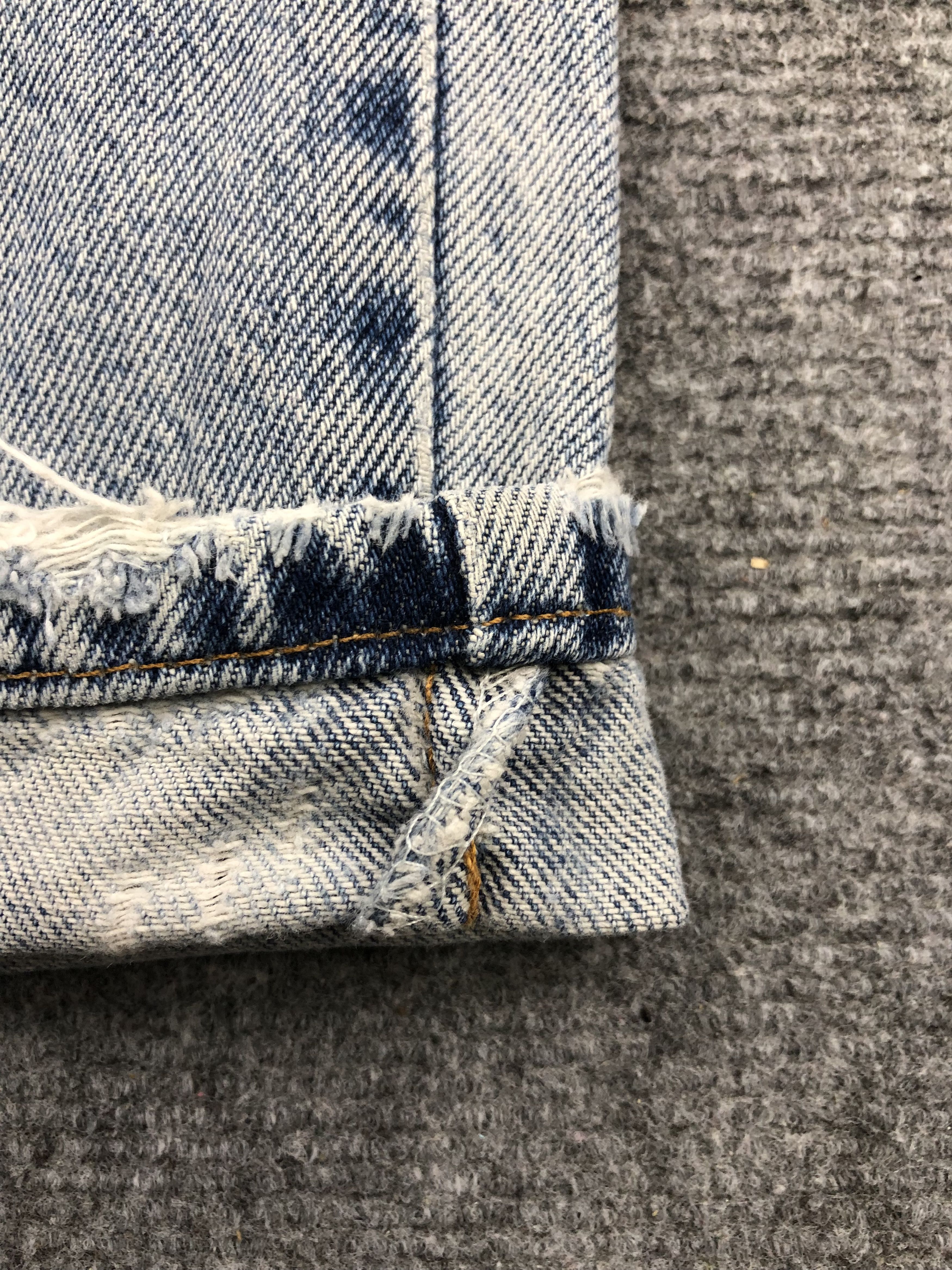 Levi's Vintage 90s Levis 545 Faded Blue Jeans DPP0221 Size US 41 - 9 Thumbnail