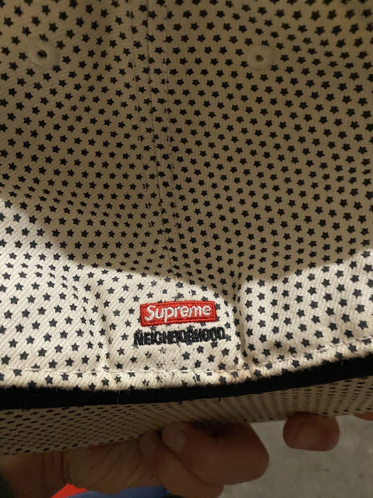 Neighborhood × Supreme Supreme Hat Neighborhood New Era 7 3/8 Size ONE SIZE - 3 Thumbnail
