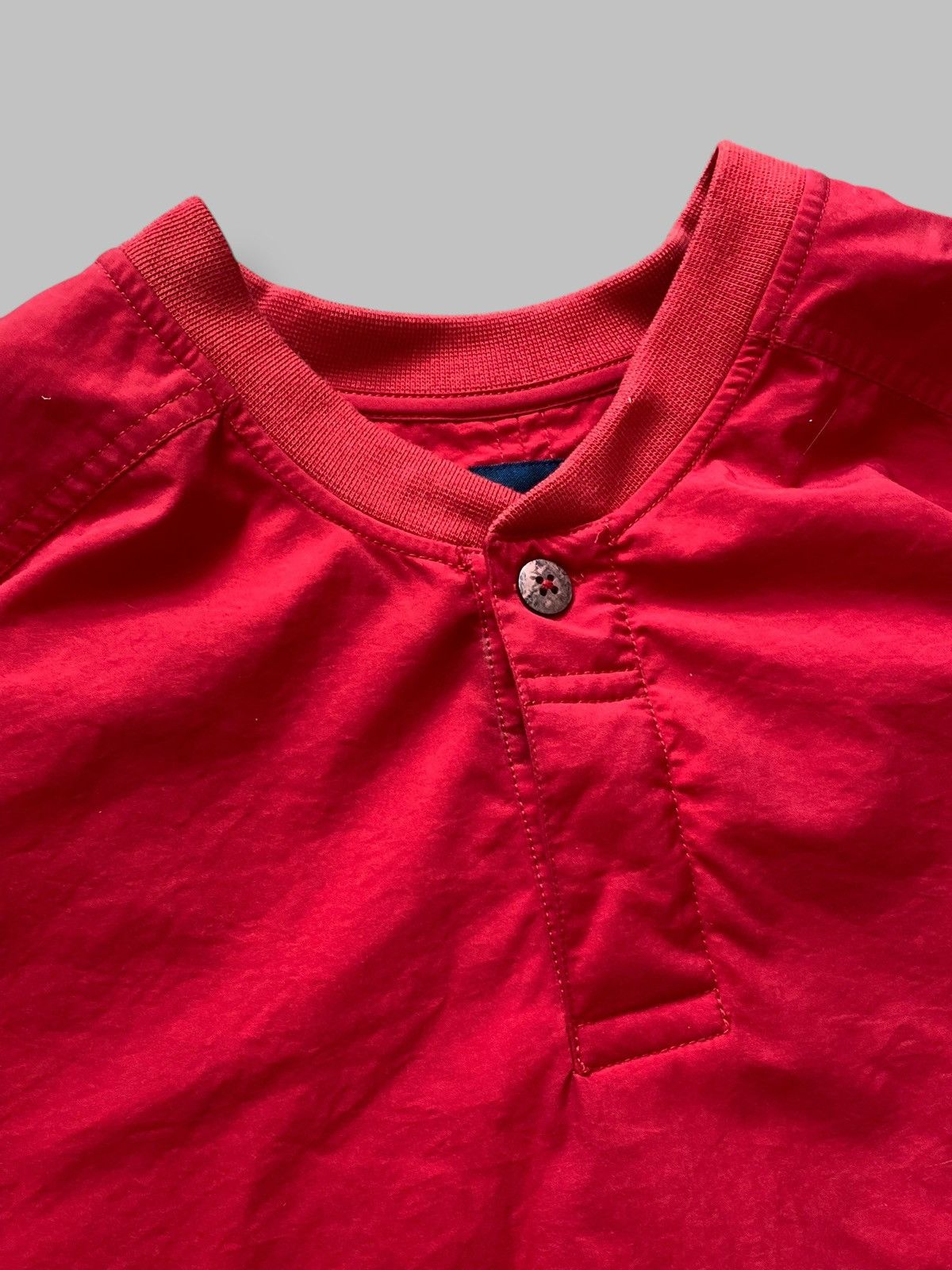 Nike Nike Y2K Nylon Vintage Sweatshirt Light Jacket Hot Red Size US XL / EU 56 / 4 - 10 Thumbnail