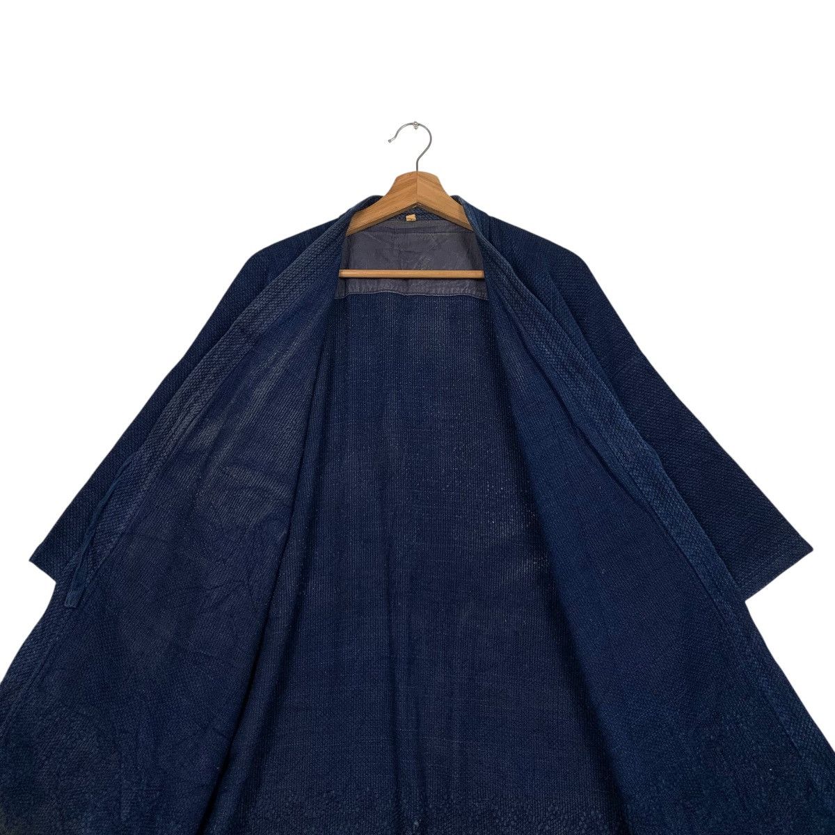 Indigo Vintage 90's Blue Indigo Traditional Japan Kimono #2241-C99 Size US L / EU 52-54 / 3 - 12 Thumbnail