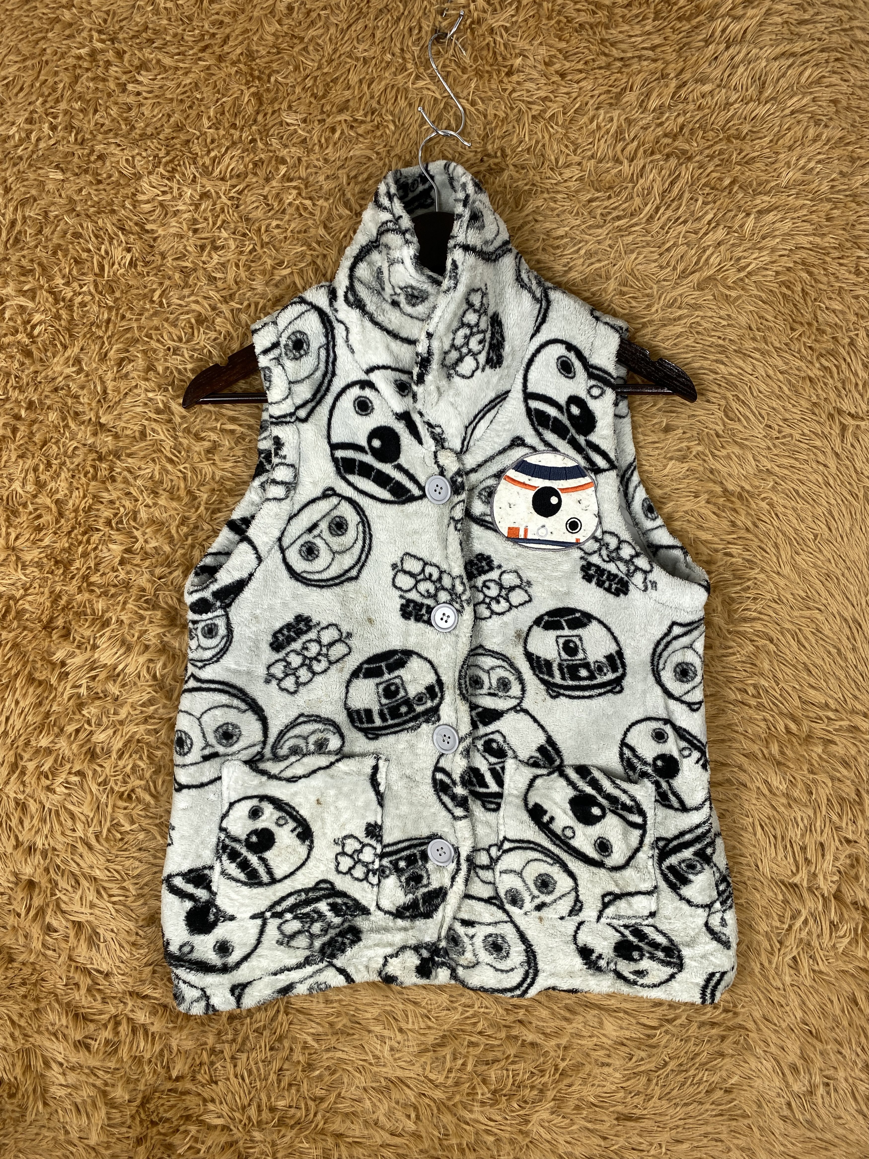 Star Wars Vintage Star Wars Fleece Vest Size US L / EU 52-54 / 3 - 1 Thumbnail