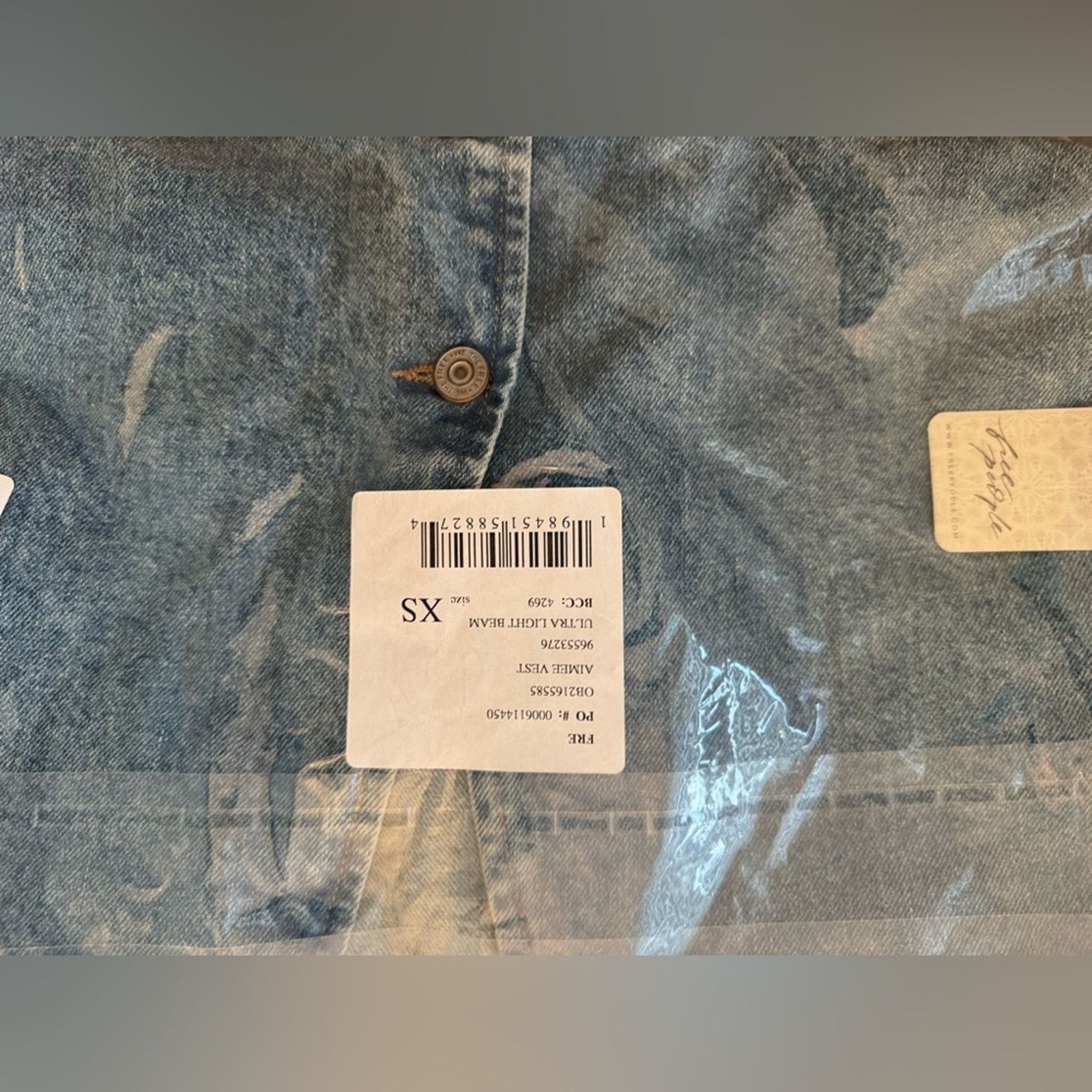 Free People 🎉LAST PIECE🎉FREE PEOPLE We The Free AimeeVest Size XS / US 0-2 / IT 36-38 - 5 Thumbnail