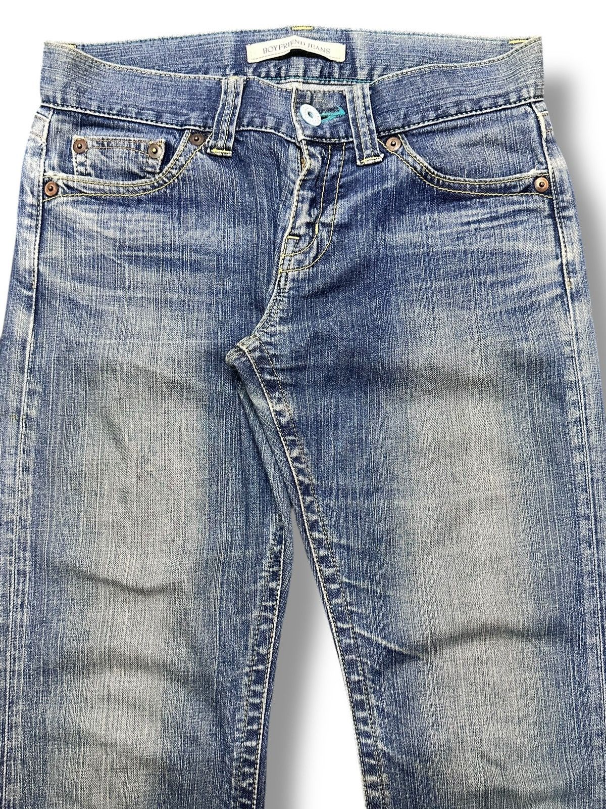 Japanese Brand Vintage Uniqlo With Baggy Loose Style With Faded Wash Size US 32 / EU 48 - 4 Thumbnail