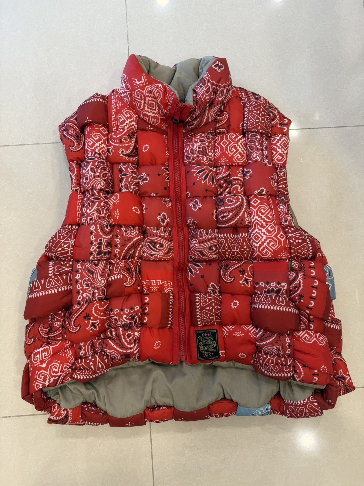 Kapital Kountry KAPITAL RED BANDANA VEST Size US L / EU 52-54 / 3 - 1 Thumbnail