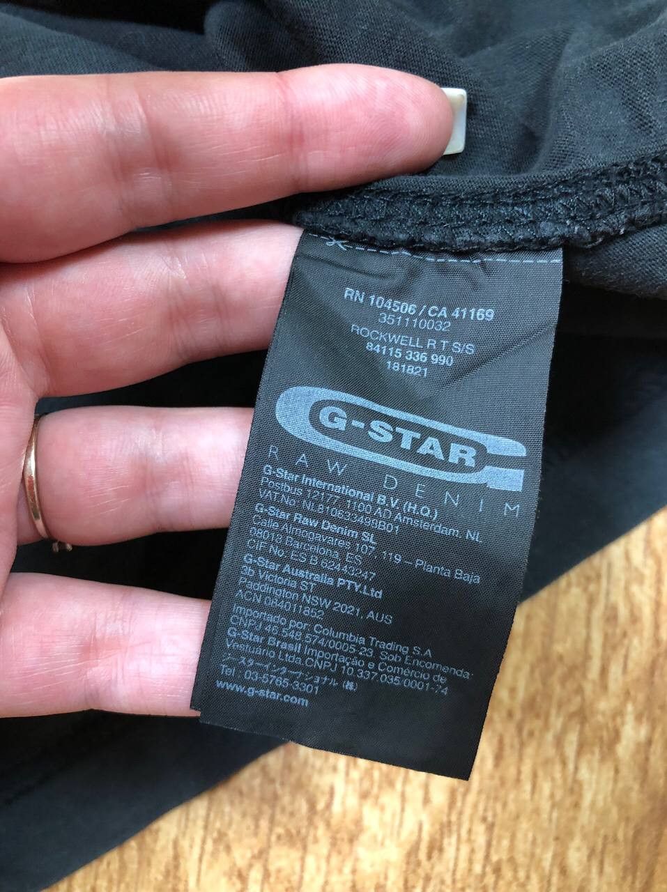 G-Star G-Star Raw Vintage Mens Big logo T-Shirt Tee Size US M / EU 48-50 / 2 - 3 Thumbnail