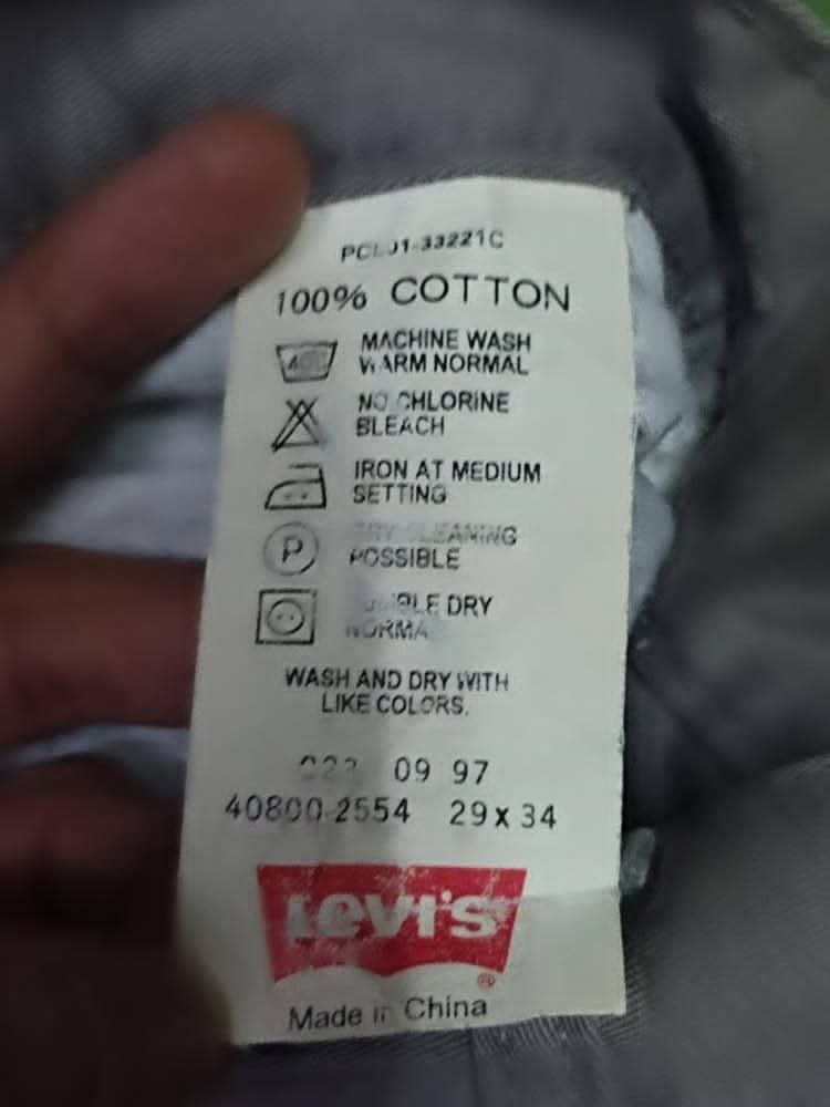 Levi's × Vintage LEVIS SILVER TAB VINTAGE Size US 30 / EU 46 - 5 Thumbnail