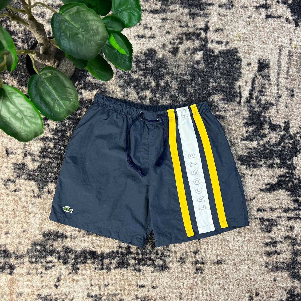 Lacoste Lacoste Vintage Y2K Big Logo Shorts Streetwear Style Size US 34 / EU 50 - 1 Thumbnail