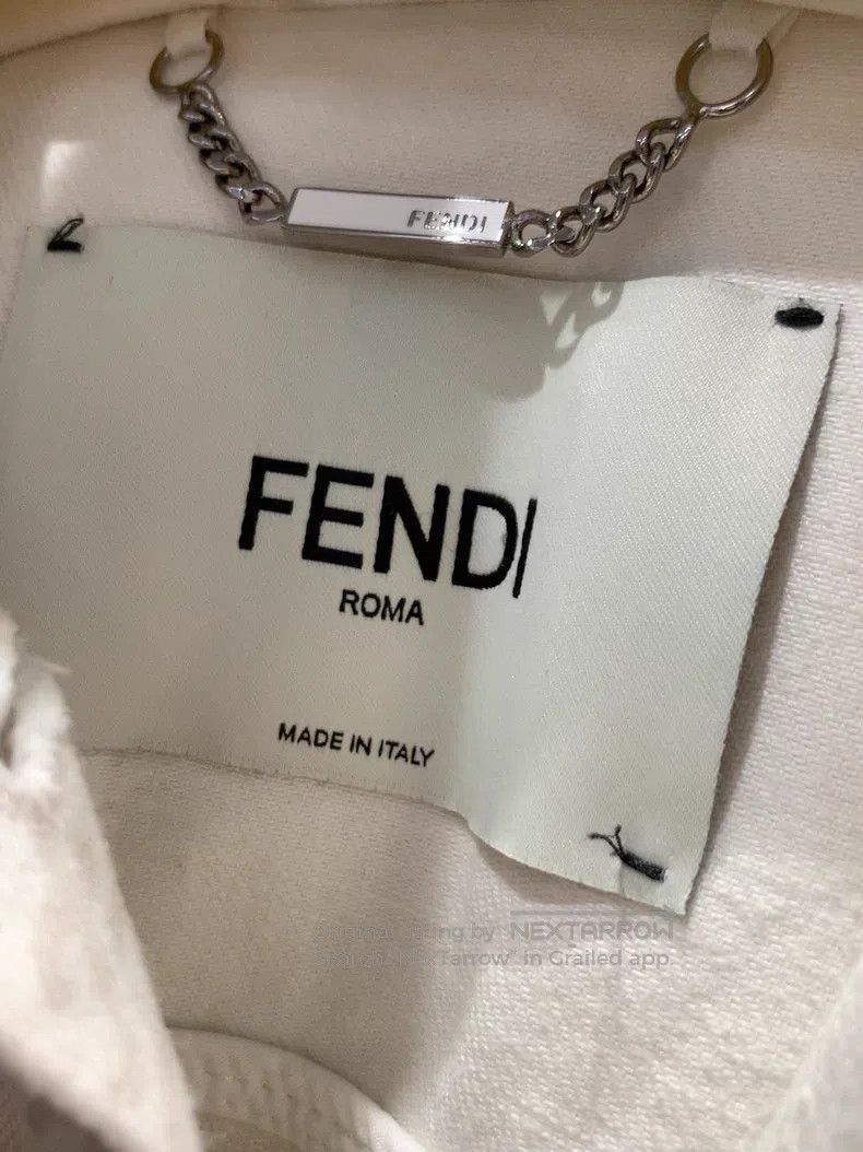 Fendi Fendi Printed Jacket, 100% Cotton Size XS / US 0-2 / IT 36-38 - 2 Thumbnail