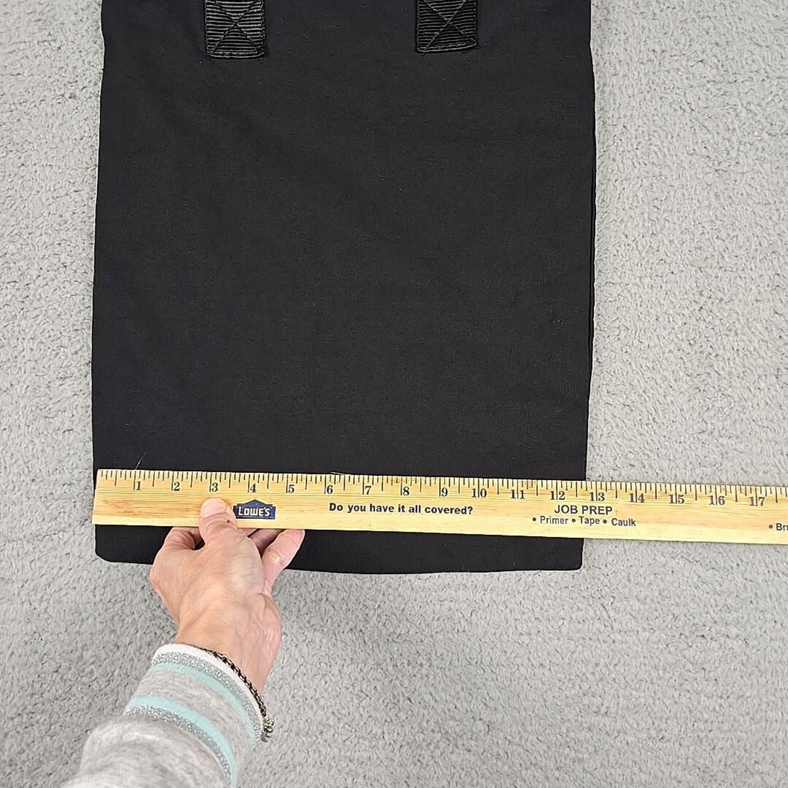 Other Patrice Beaute Coated Canvas Tote Shoulder Bag Purse Black Size ONE SIZE - 11 Thumbnail