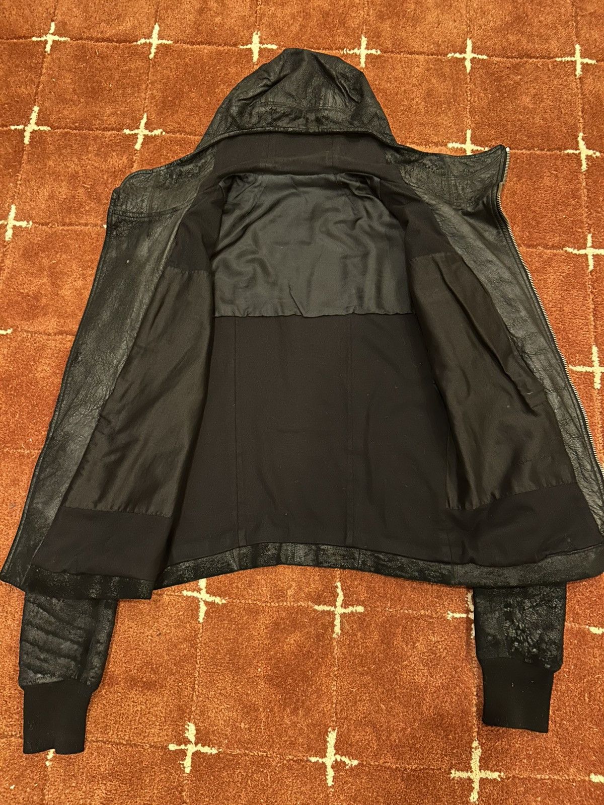 Rick Owens Rick Owens Scuba Jacket Blistered Lamb Size US XS / EU 42 / 0 - 13 Thumbnail