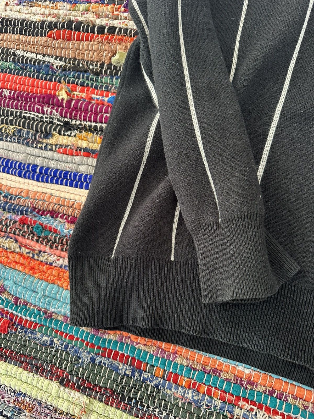 Supreme Supreme 13 AW Wide Pinstripe Sweater striped Size US L / EU 52-54 / 3 - 7 Thumbnail