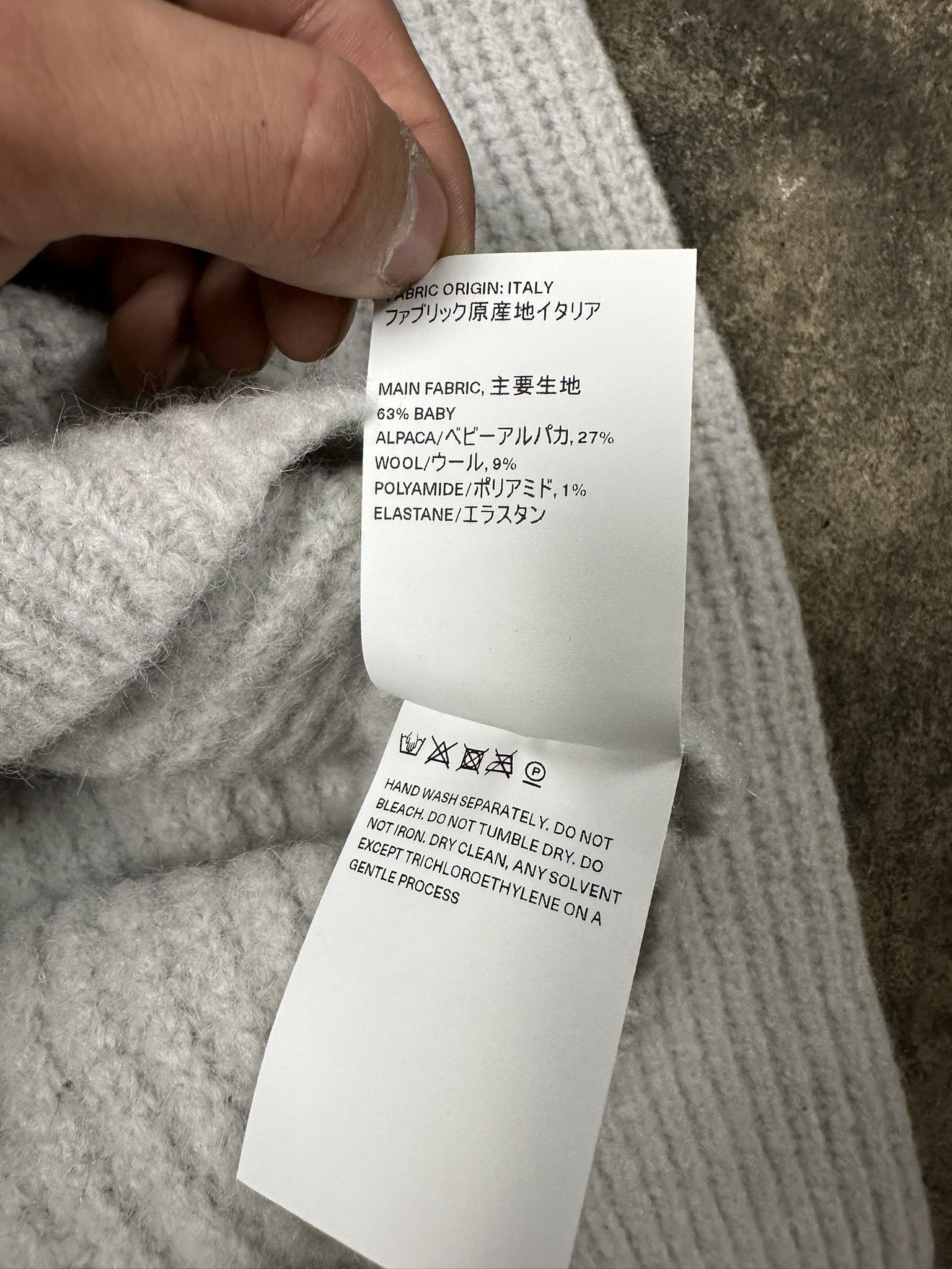Our Legacy Our Legacy Wool Knit Heavy Chunk Raglan Sweater Size US L / EU 52-54 / 3 - 11 Thumbnail