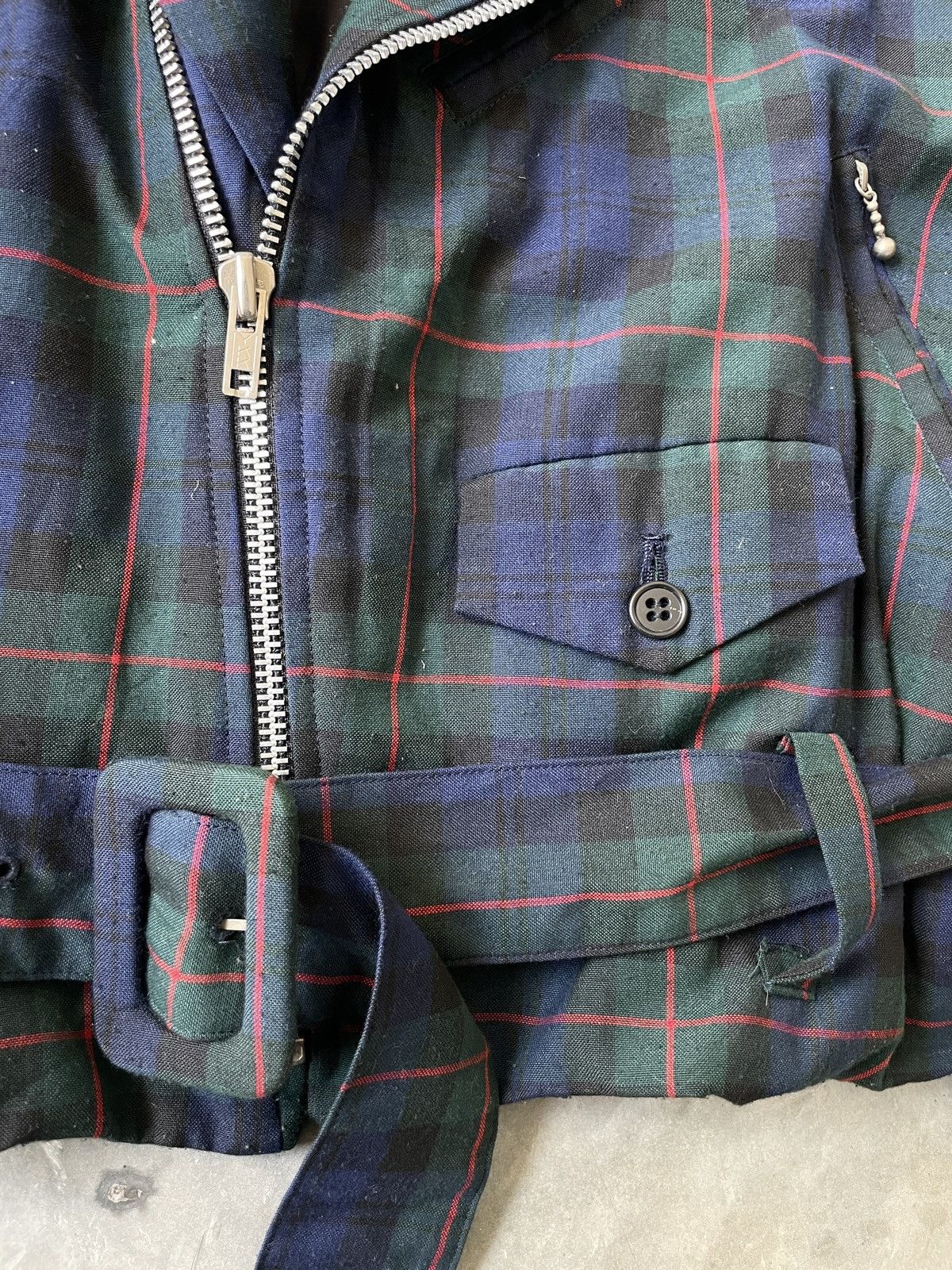 Hysteric Glamour RARE Hysteric “Seditionaries Tartan Bondage” Punk Jacket Size US M / EU 48-50 / 2 - 5 Thumbnail