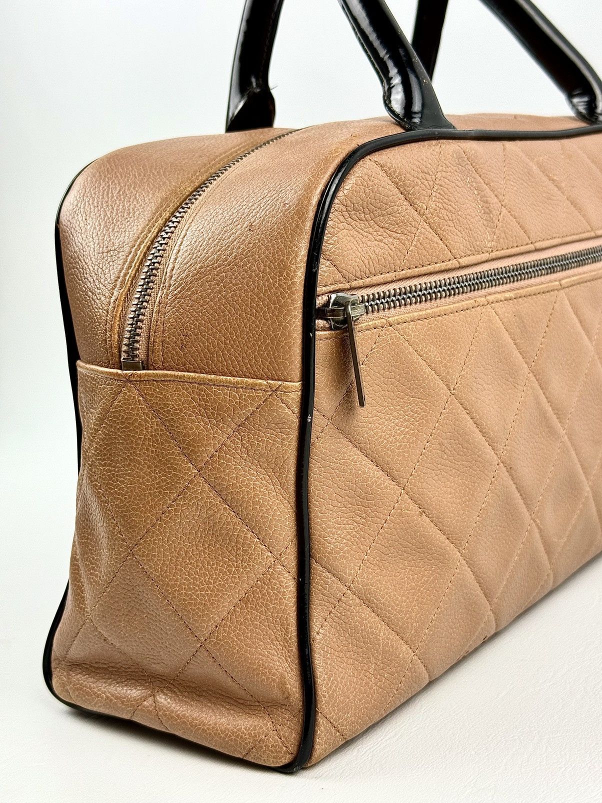 Chanel Chanel - 2002 - Caviar - Matelassé - Bowling Bag Size ONE SIZE - 10 Thumbnail