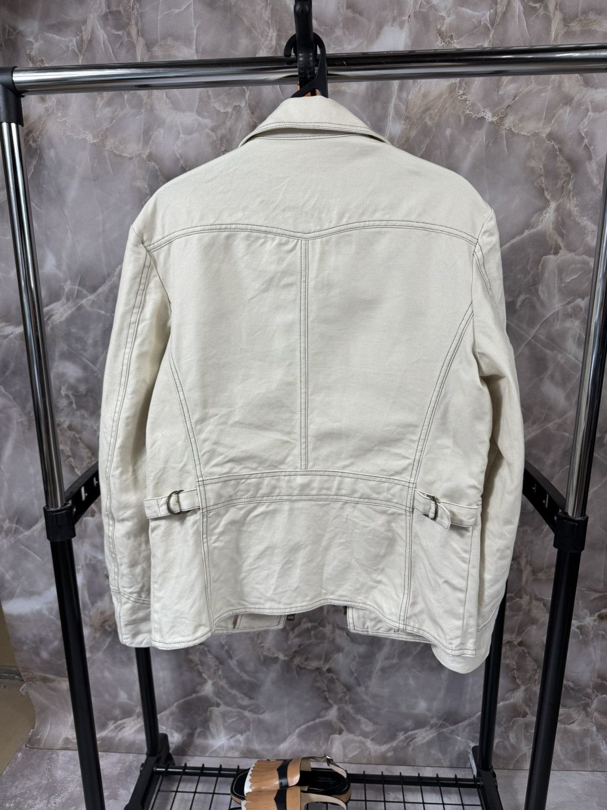 Gucci Vintage Gucci Western Mens Denim Jacket Size US M / EU 48-50 / 2 - 3 Thumbnail