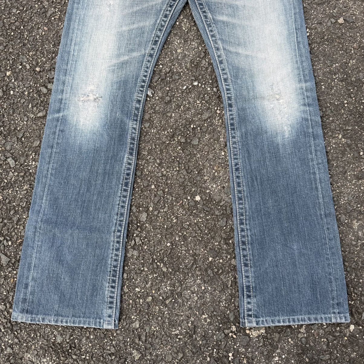 Japanese Brand W31 VINTAGE TRIM FLARE FADED DENIM JEAN PANTS Size US 31 - 5 Thumbnail