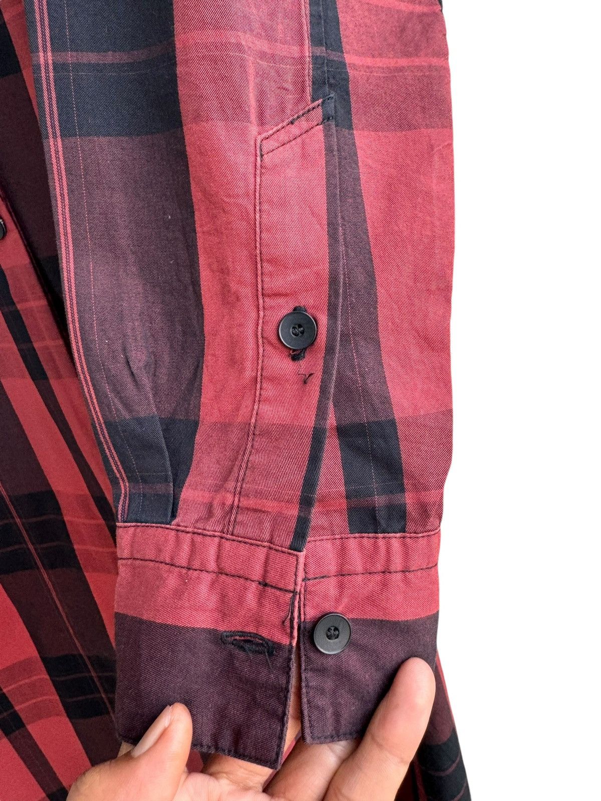 Julius Red Tartan APCLPC Julius SS18 Collection light Coat Jacket Size US S / EU 44-46 / 1 - 10 Thumbnail