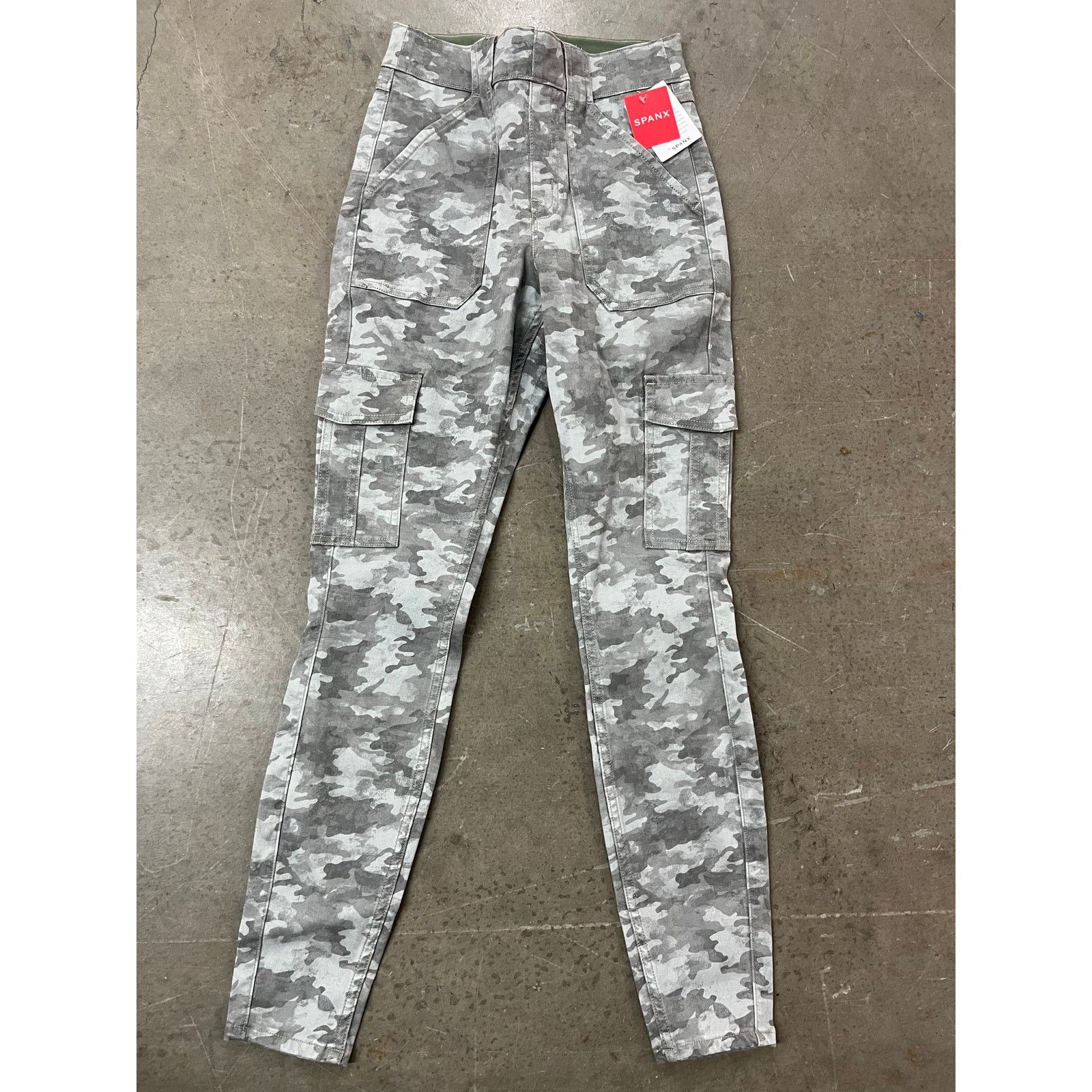 Spanx SPANX - Cropped Twill Cargo Pants / Army Fatigue / S / NWT Size 27" / US 4 / IT 40 - 4 Thumbnail
