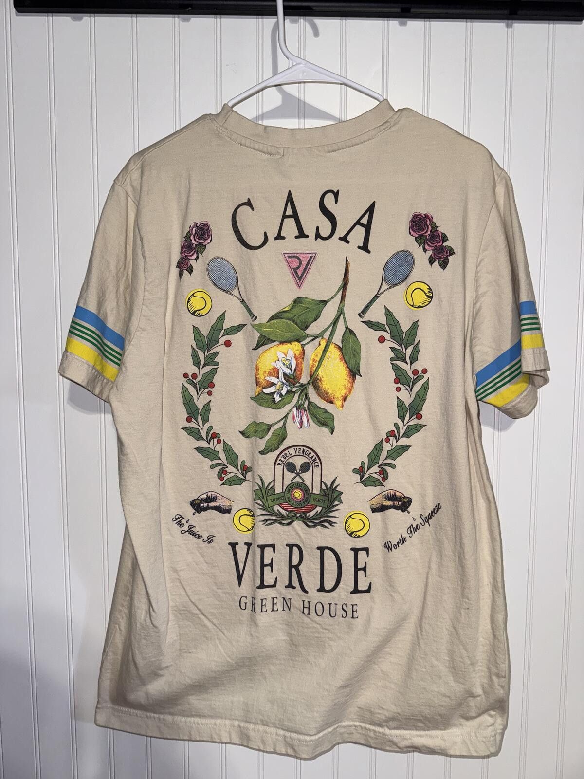 Other Rebel Vengeance Casa Verde Tennis Club Graphic Tee Large Size US L / EU 52-54 / 3 - 4 Thumbnail