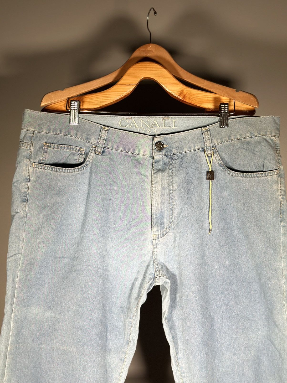 Canali Canali jeans 60 size Size US 40 / EU 56 - 3 Thumbnail
