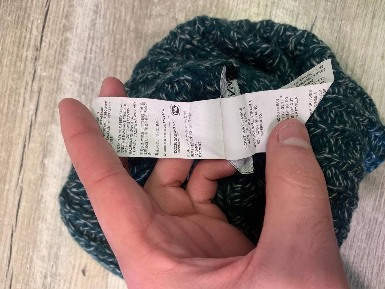 Dolce & Gabbana VERY RARE DOLCE & GABBANA KNIT HATS ITALIAN DESIGNER DELUX Size ONE SIZE - 2 Thumbnail