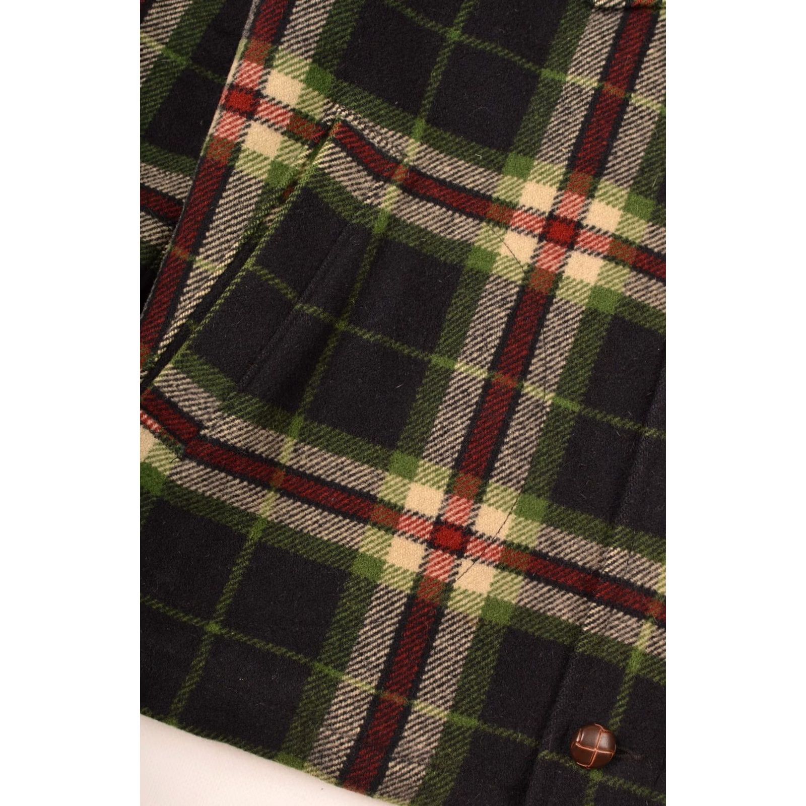 Edwin Edwin Rafterman Plaid Insulated Jacket Mens Size S Multicolor Wool 60% / 40% Pea Coat Year/Style: Used, Regular Fit S Size US S / EU 44-46 / 1 - 3 Thumbnail