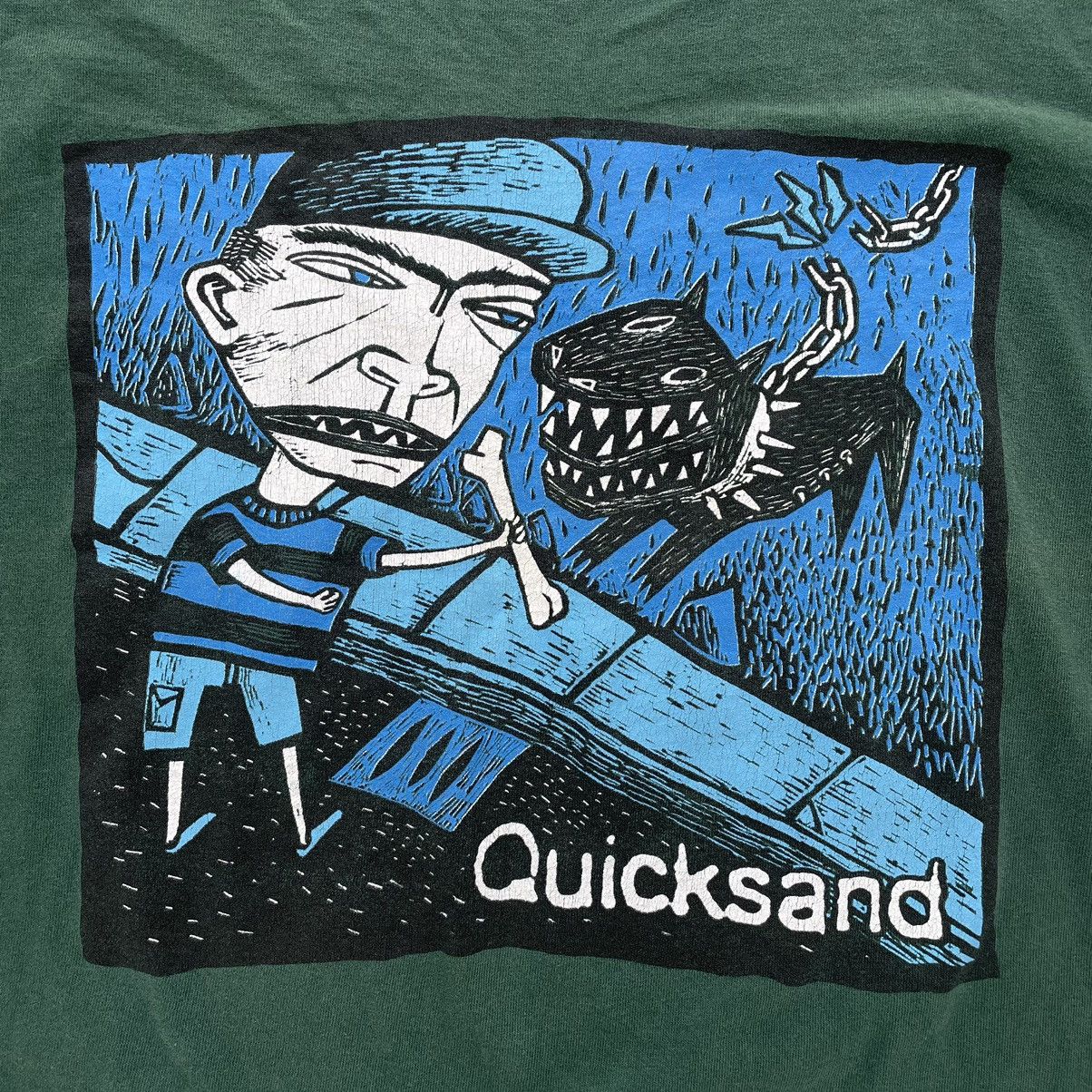 Anvil × Band Tees × Vintage Vintage Quicksand SLIP Shirt 90s Size XL Single Stitch Size US XL / EU 56 / 4 - 2 Thumbnail