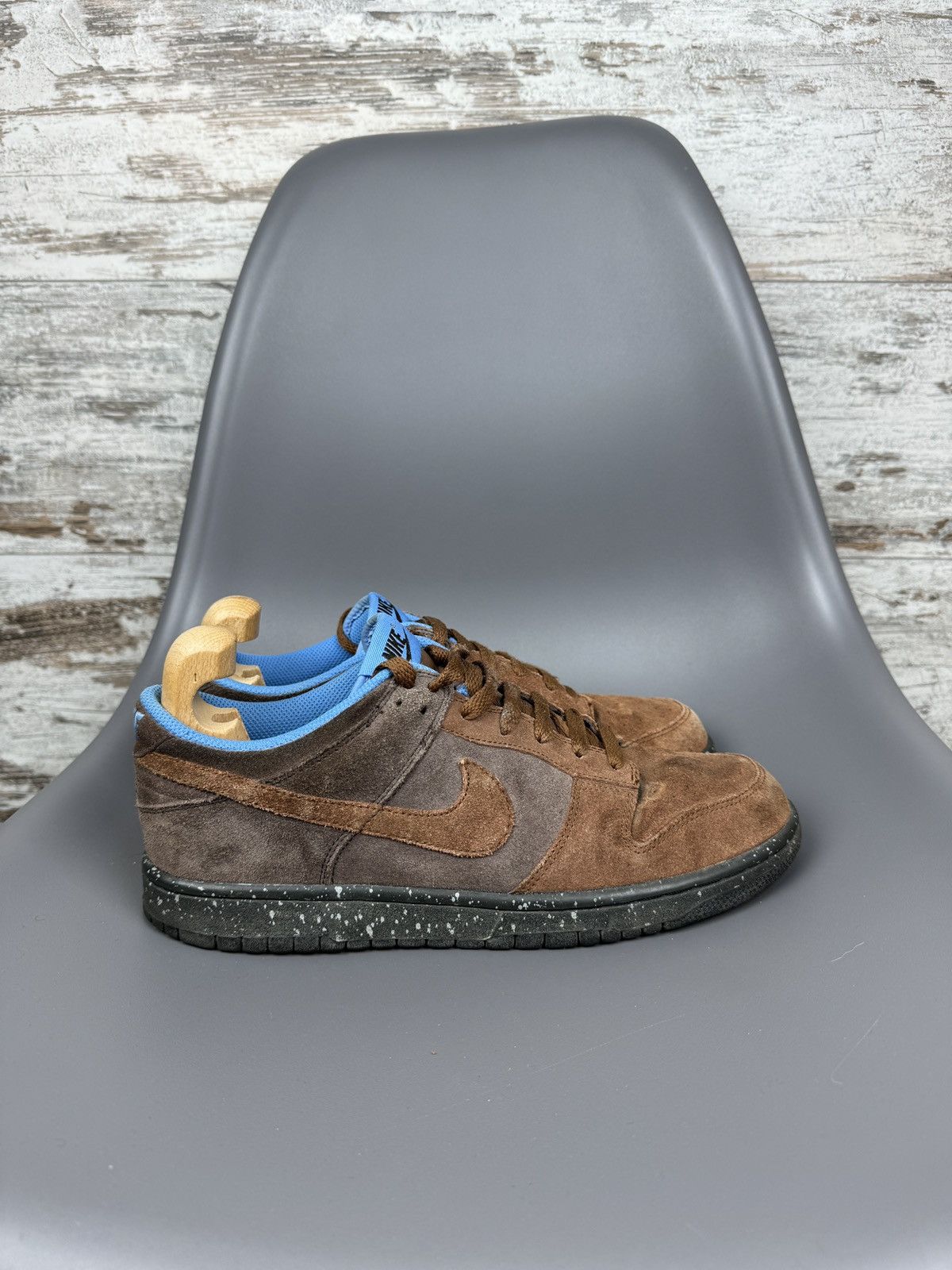Nike × Vintage Mens Vintage Nike dunk low cl brown sneakers size 42,5 y2k Size US 9 / EU 42 - 11 Thumbnail