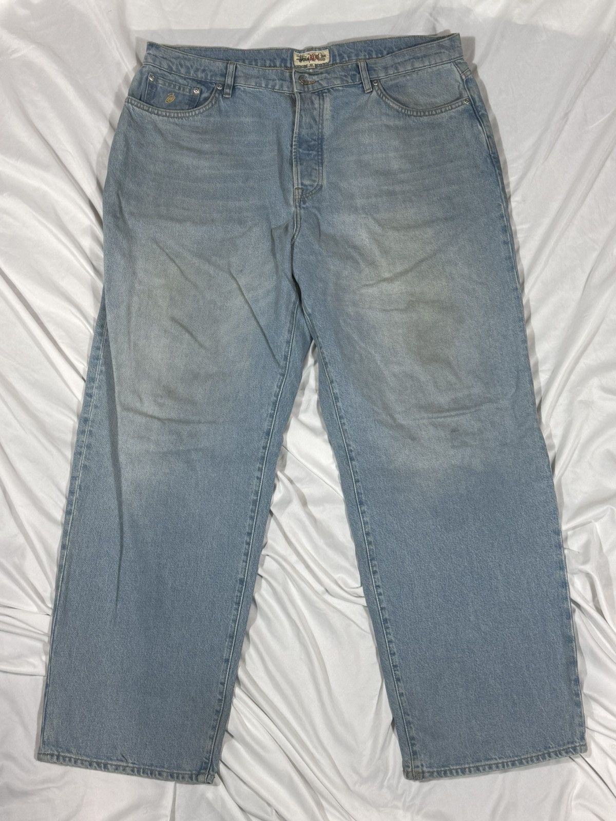 Stussy Light Wash Denim Size US 38 / EU 54 - 1 Thumbnail